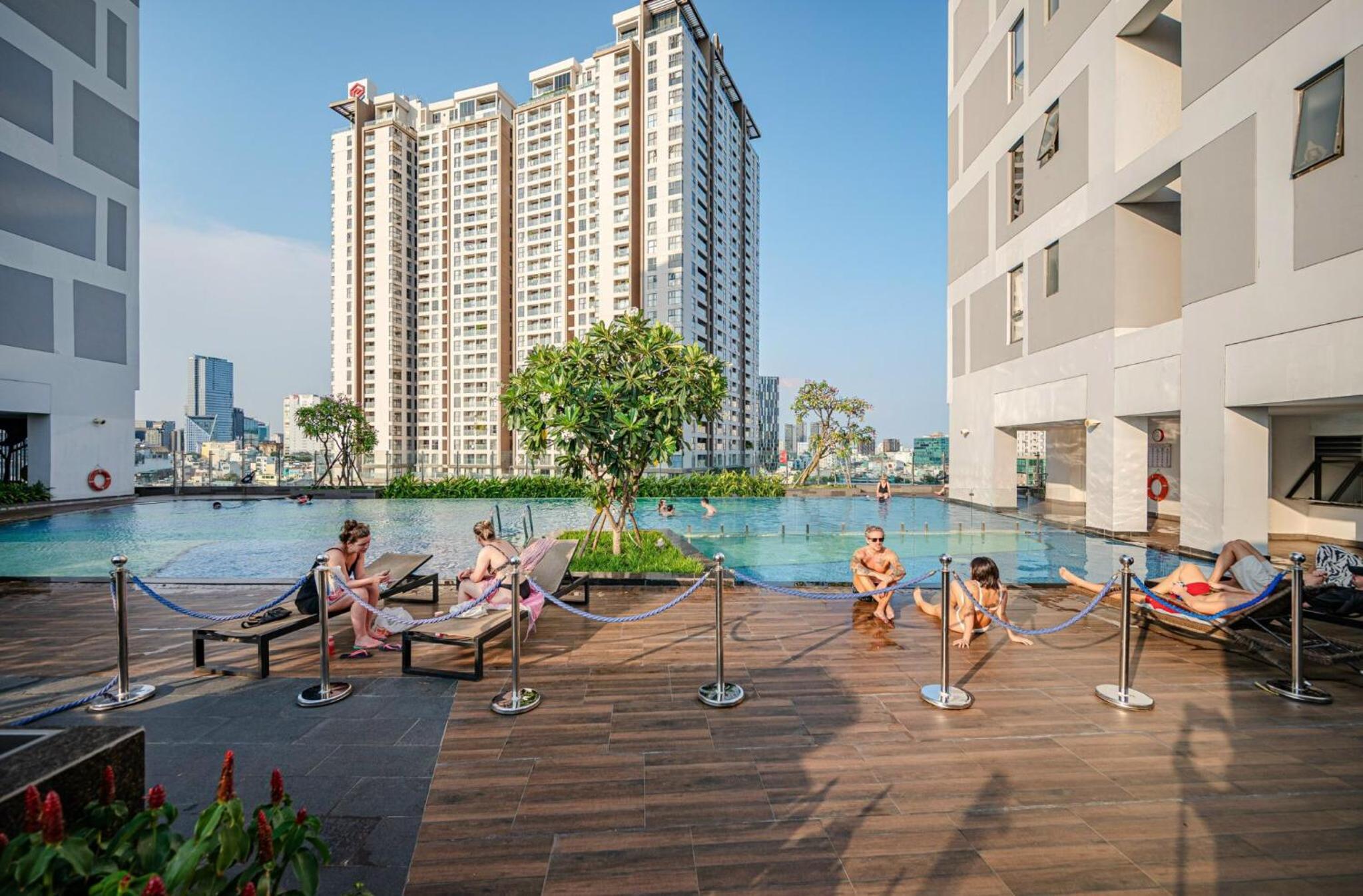 Kim'House - Cozy apt near Bui Vien with gym, pool free