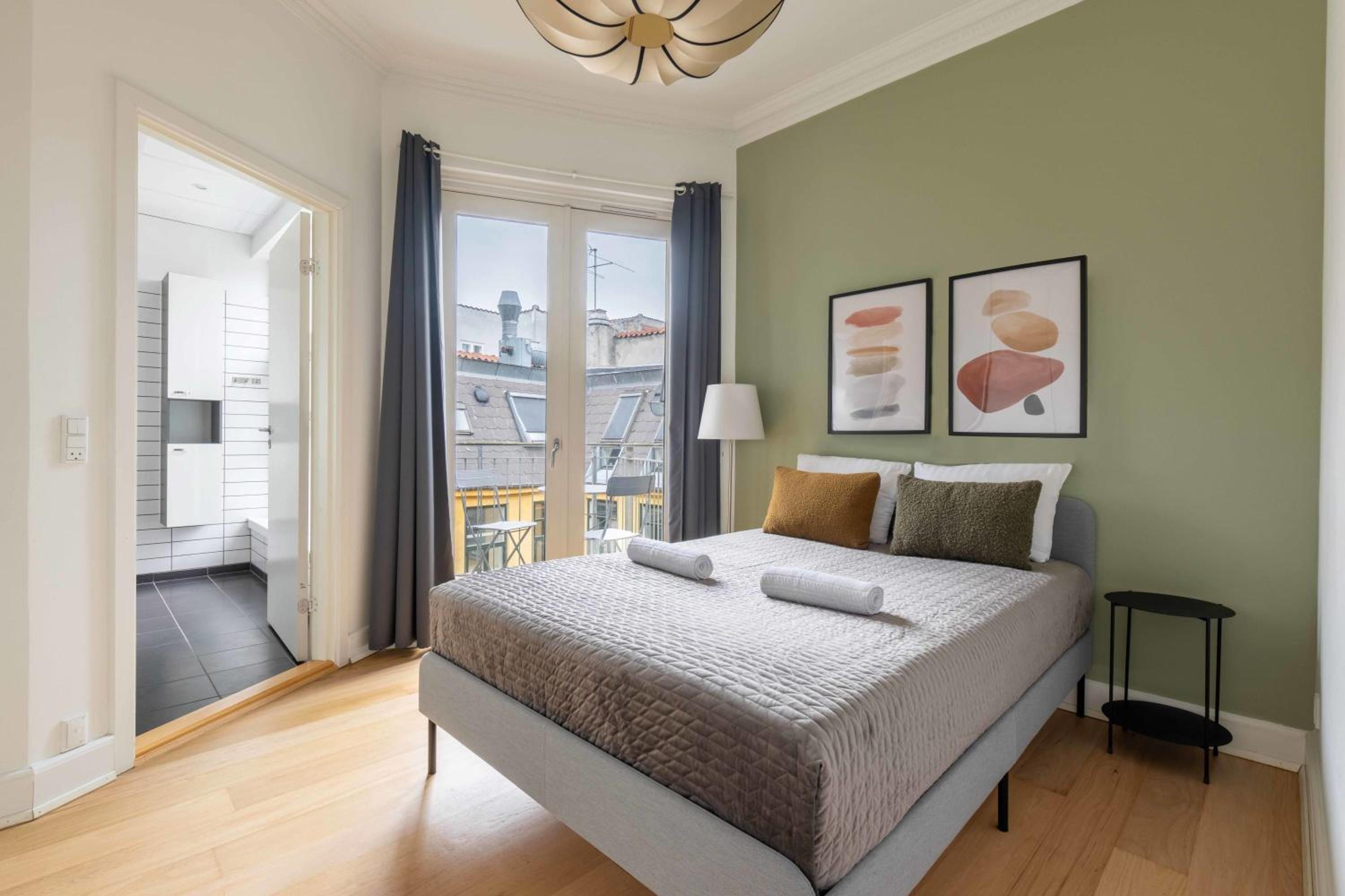 Apartment with Private Balcony in central Copenhagen City