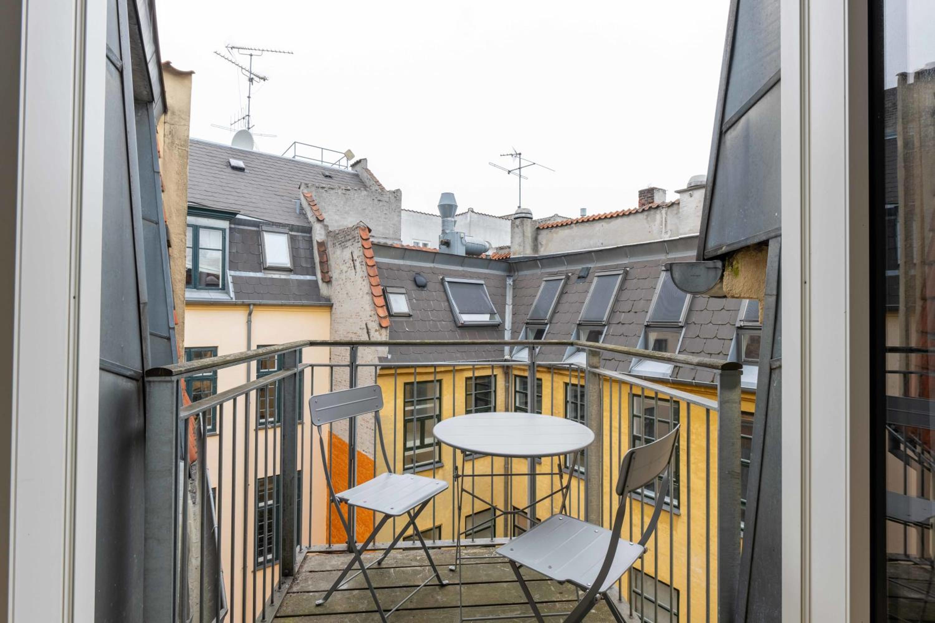Apartment with Private Balcony in central Copenhagen City