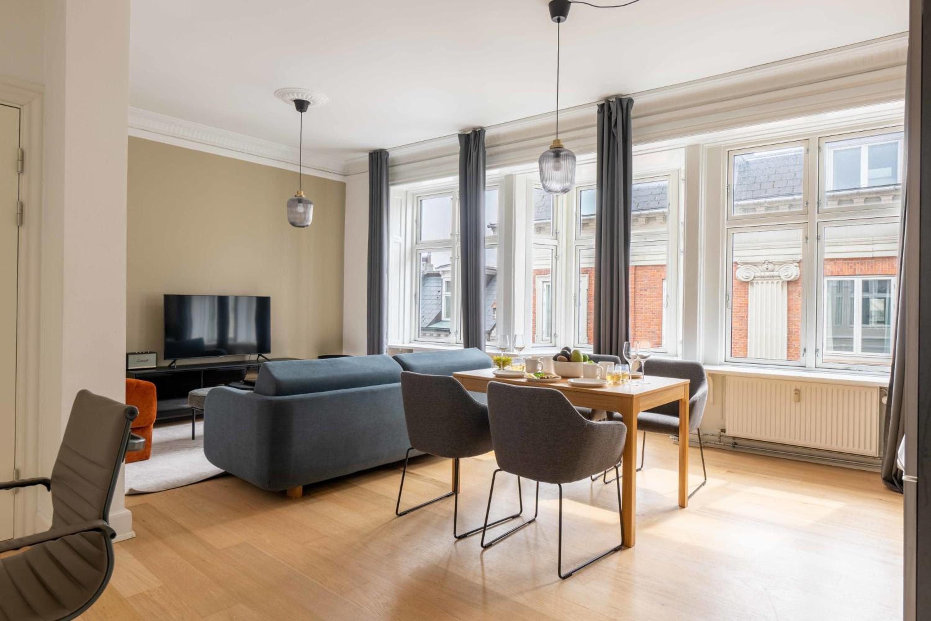 Apartment with Private Balcony in central Copenhagen City