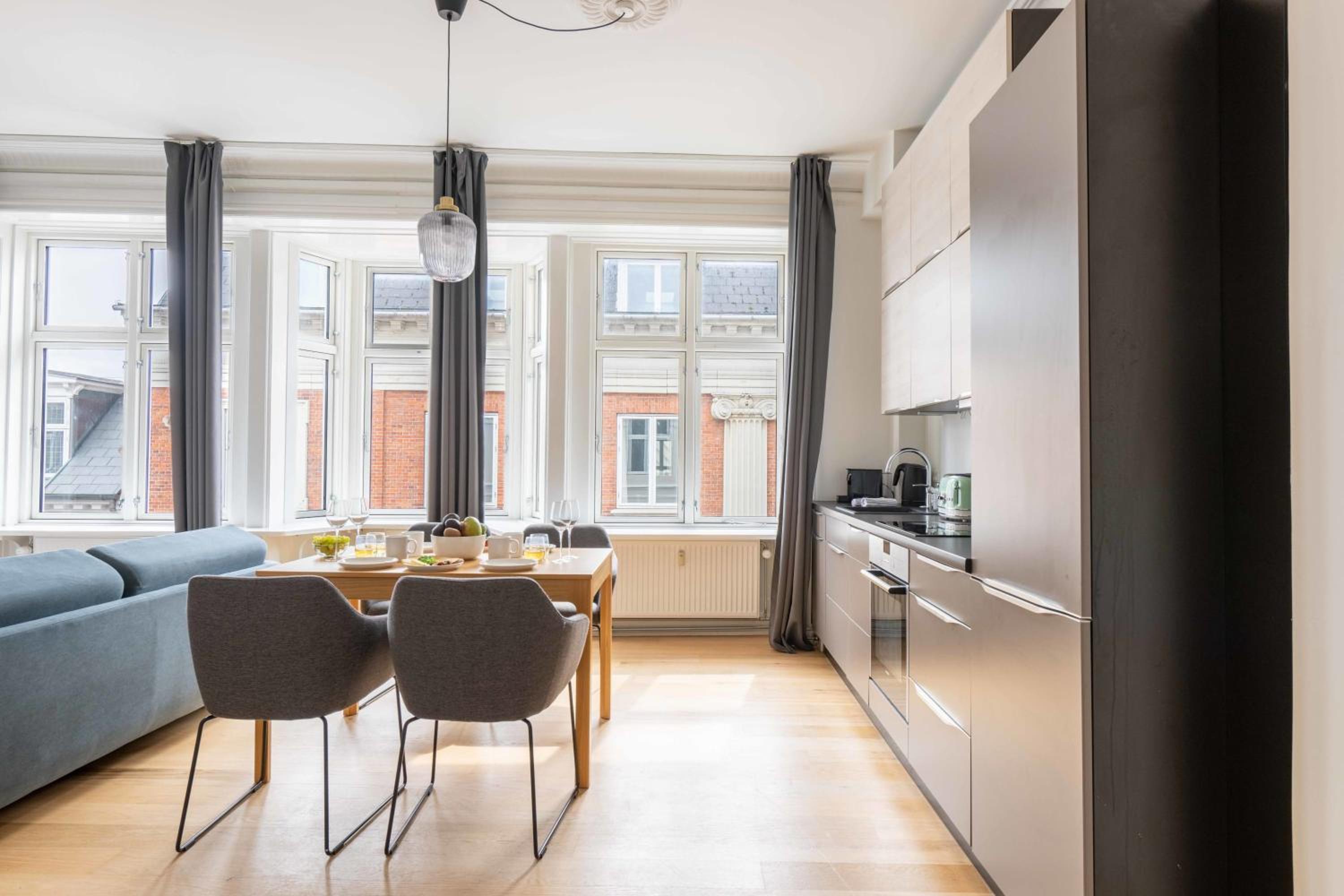 Apartment with Private Balcony in central Copenhagen City