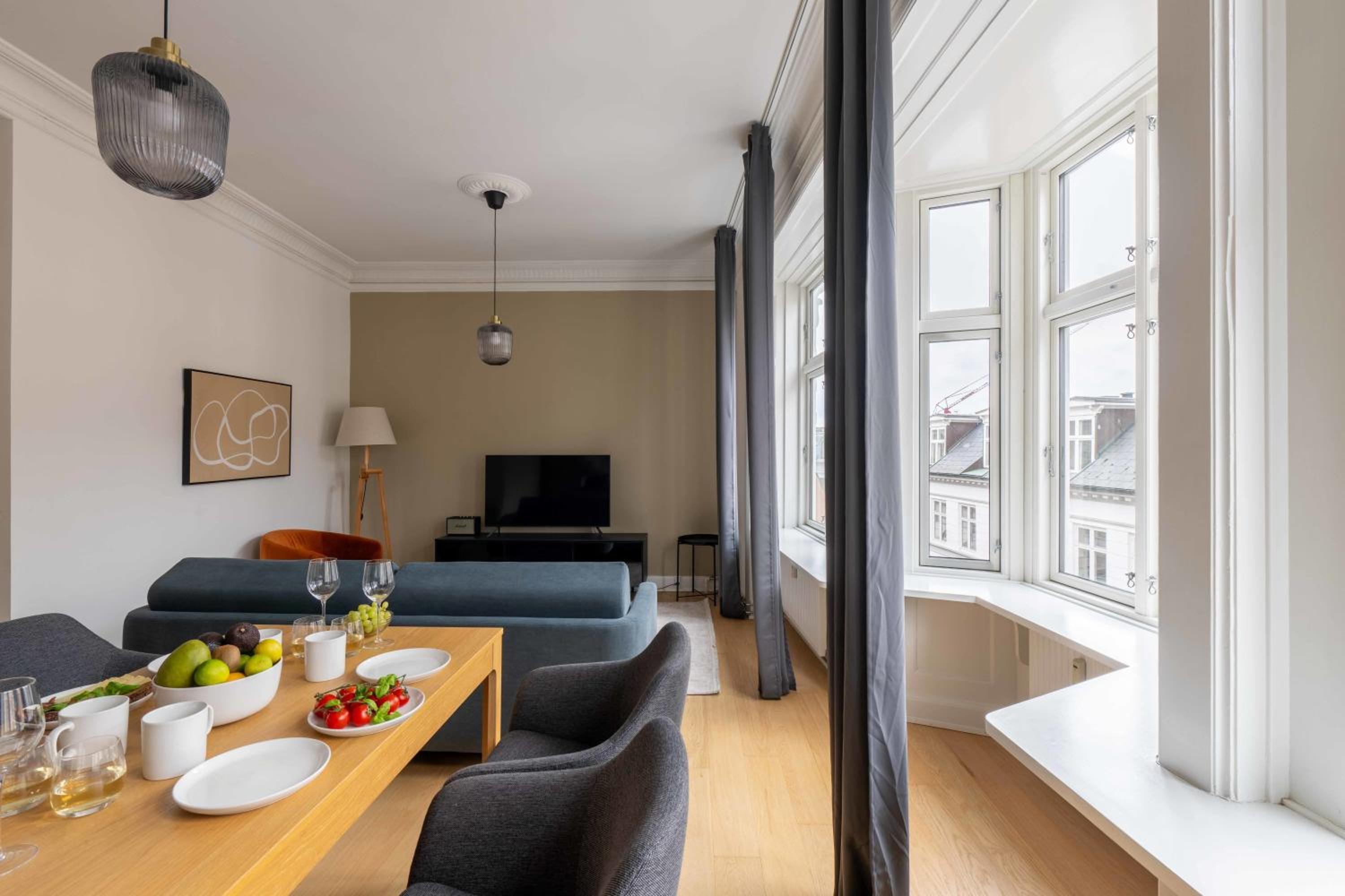 Apartment with Private Balcony in central Copenhagen City