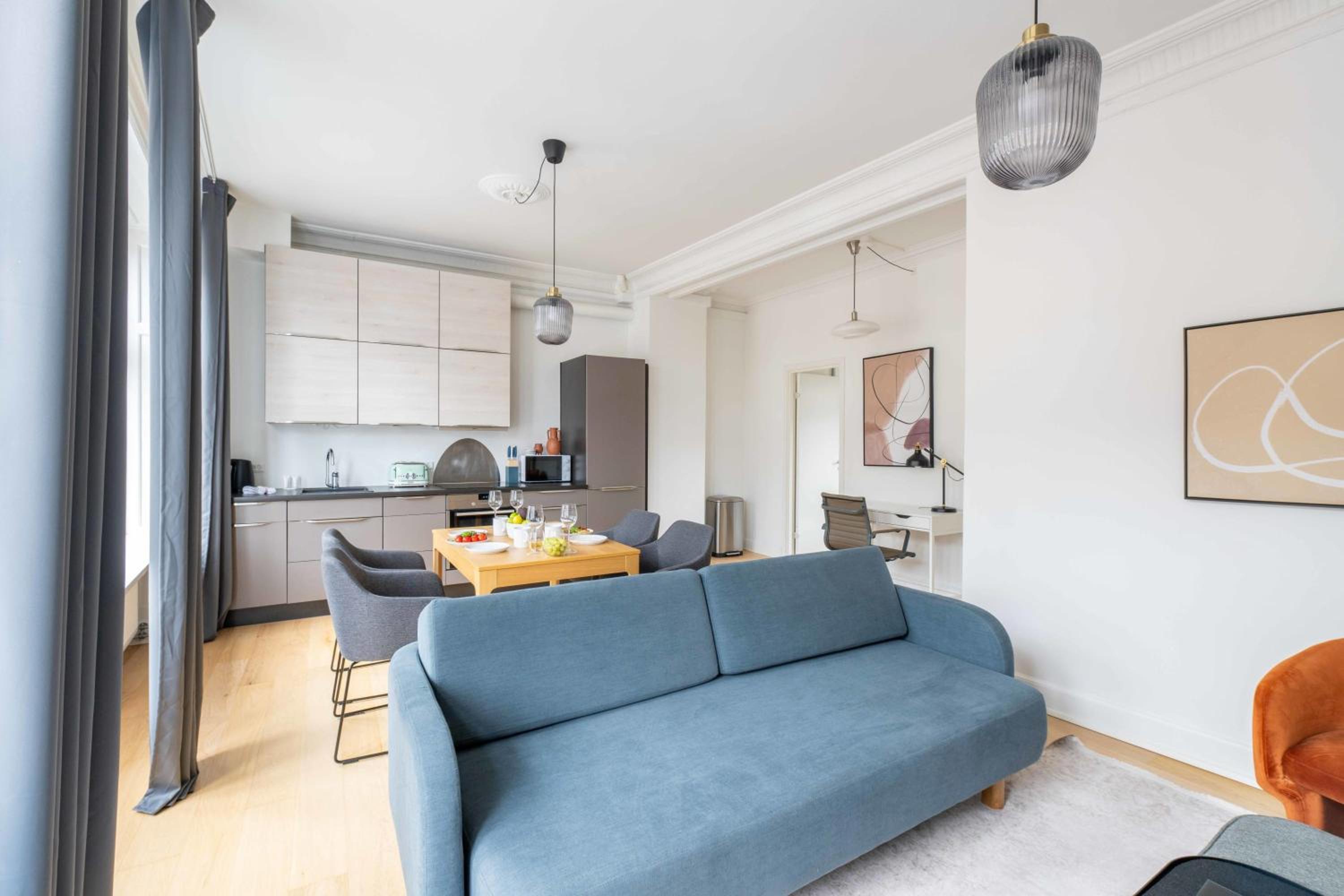 Apartment with Private Balcony in central Copenhagen City