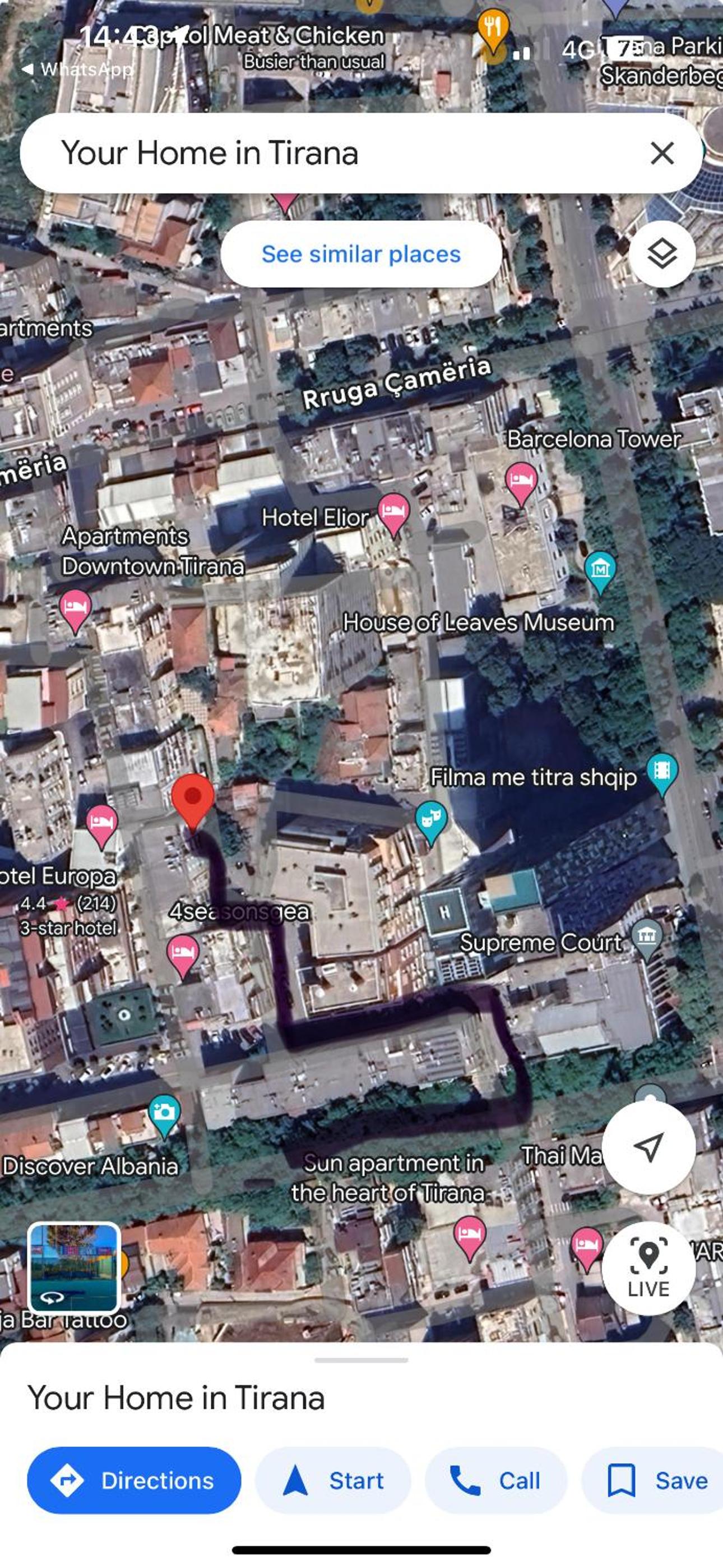 Your home in Tirana
