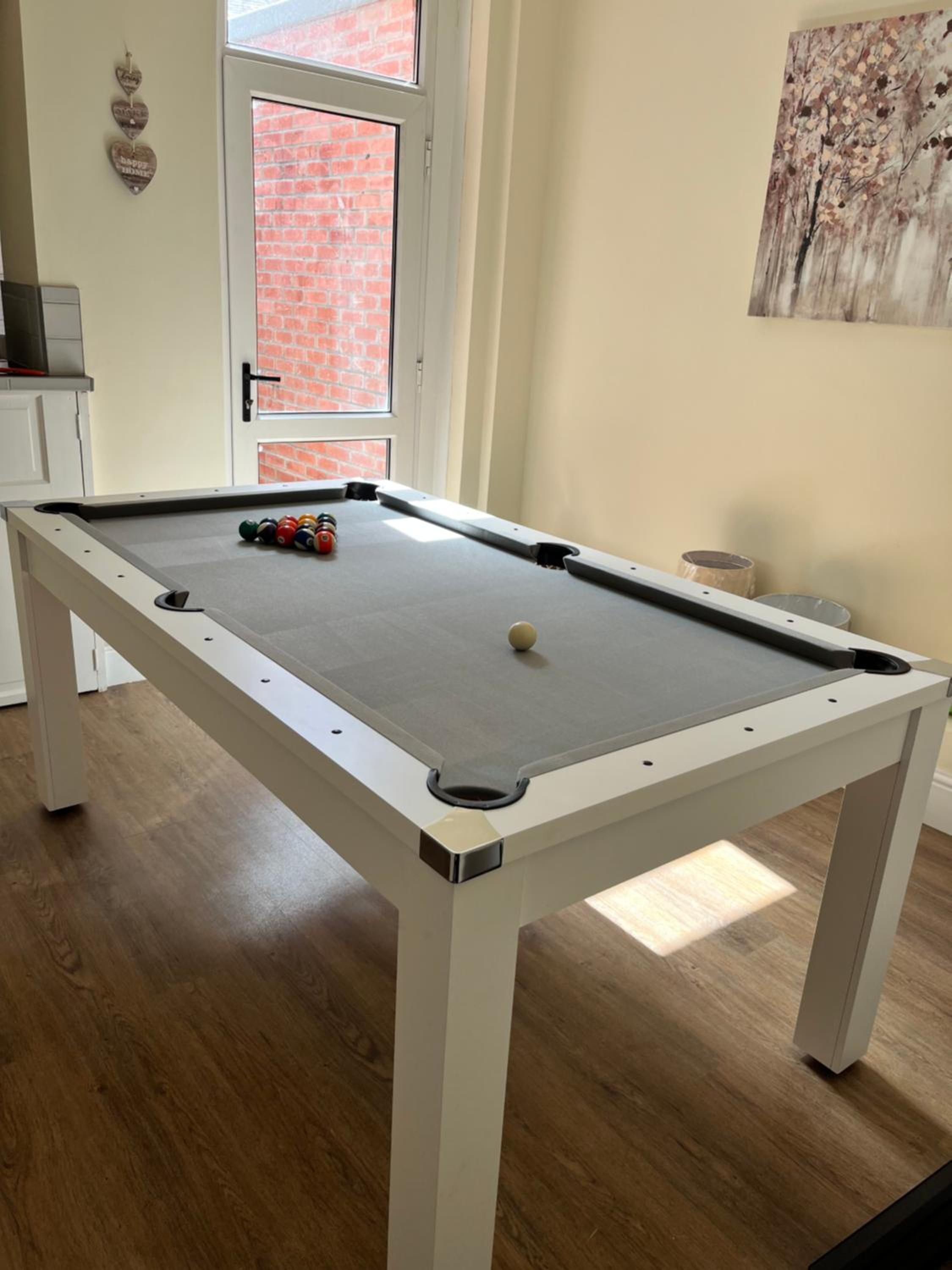 4 bedroom, sleeps 8, 30 seconds from beach, games table view 2