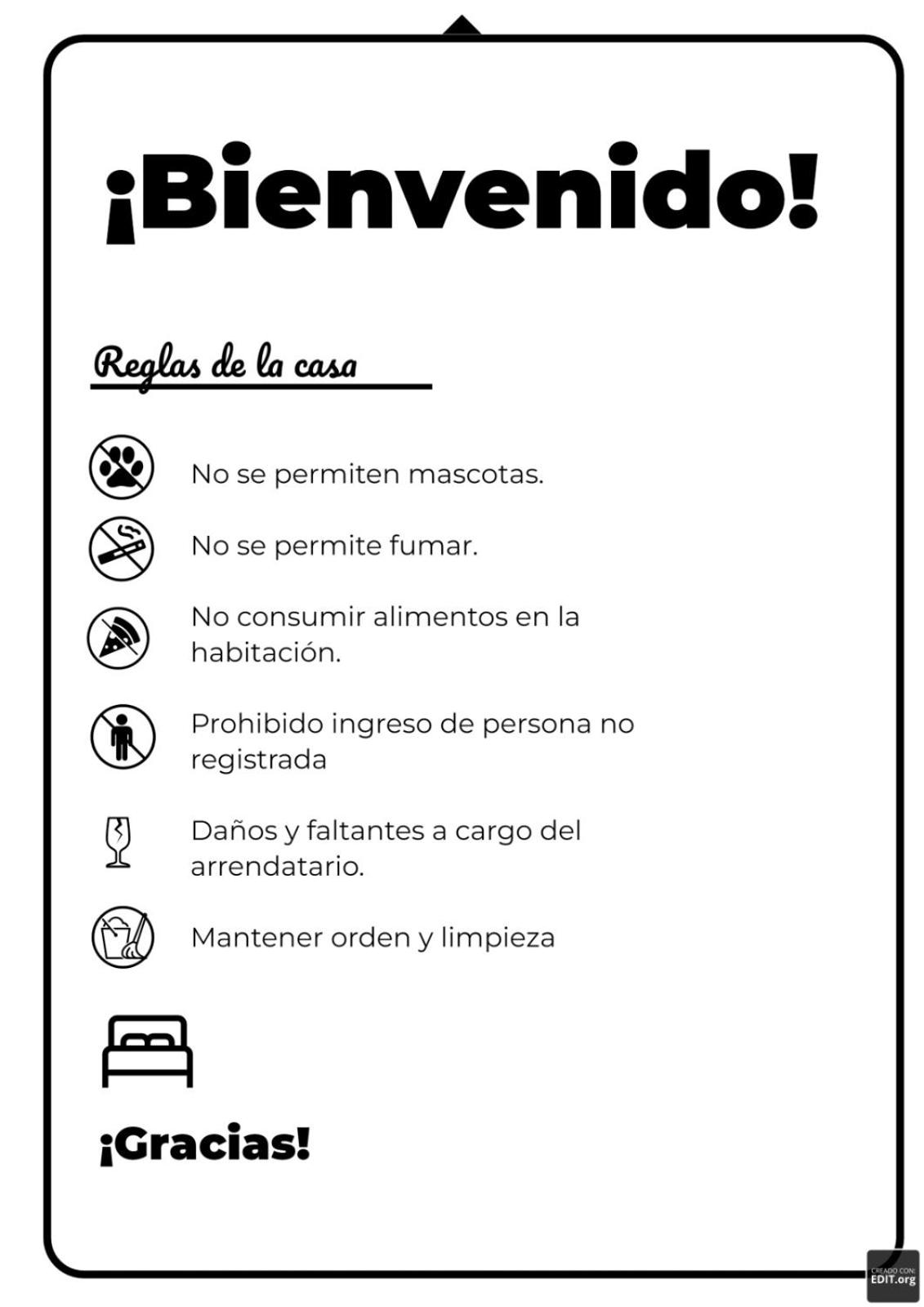 Departamentos temporarios Rg