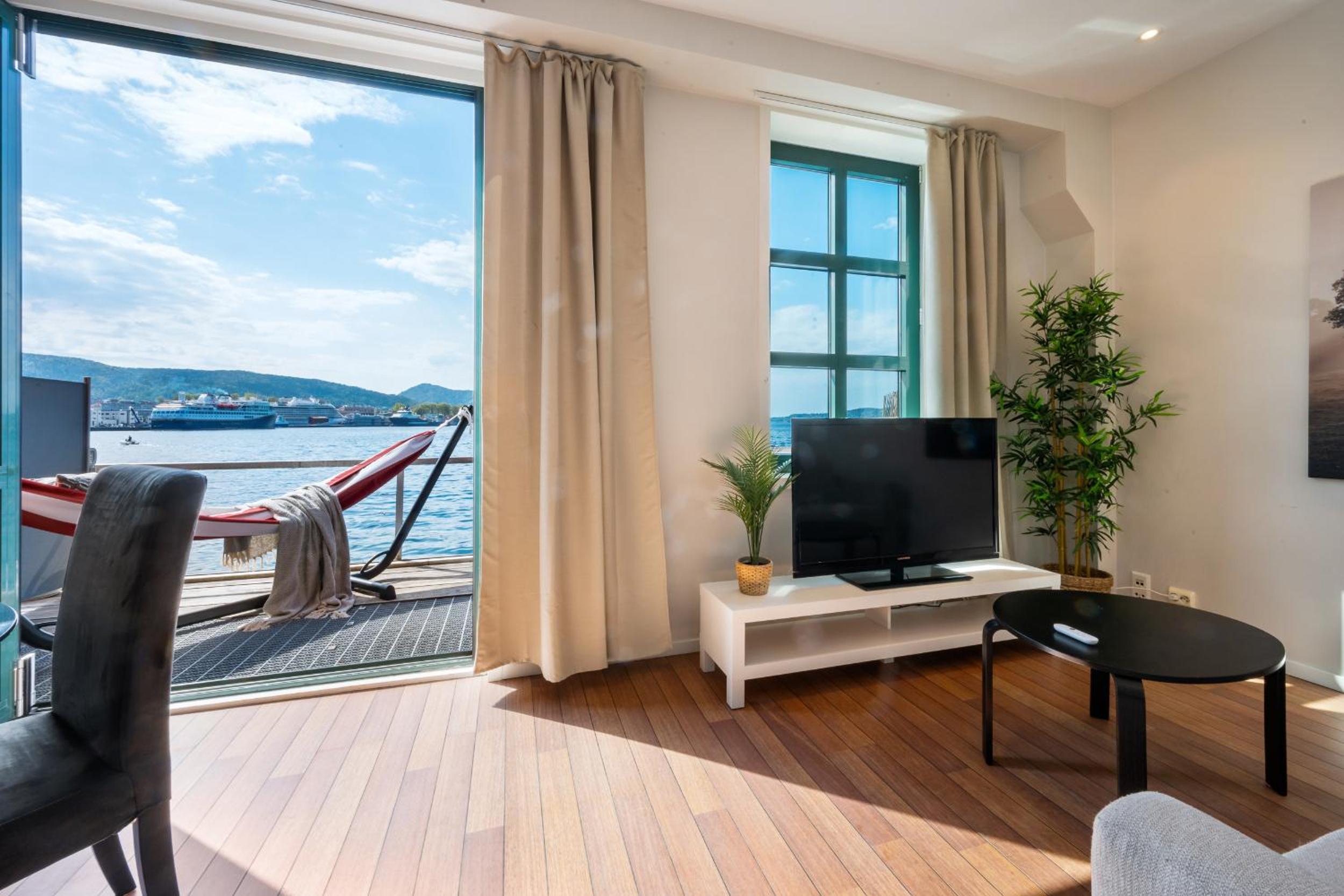 New! Sea front apt. with terrace above the sea! view 3