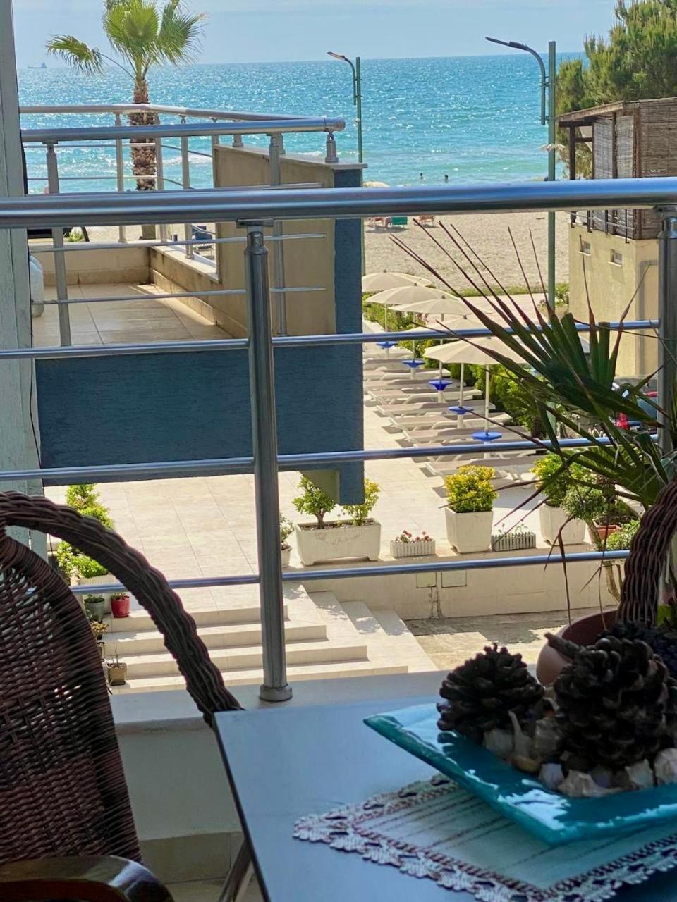 Beachfront modern apartment