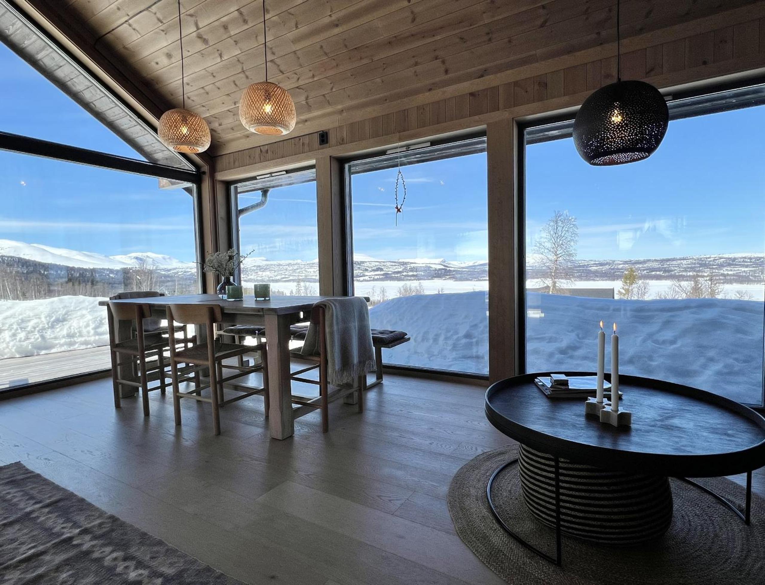 Golsfjellet - new modern cabin with fantastic view view 4