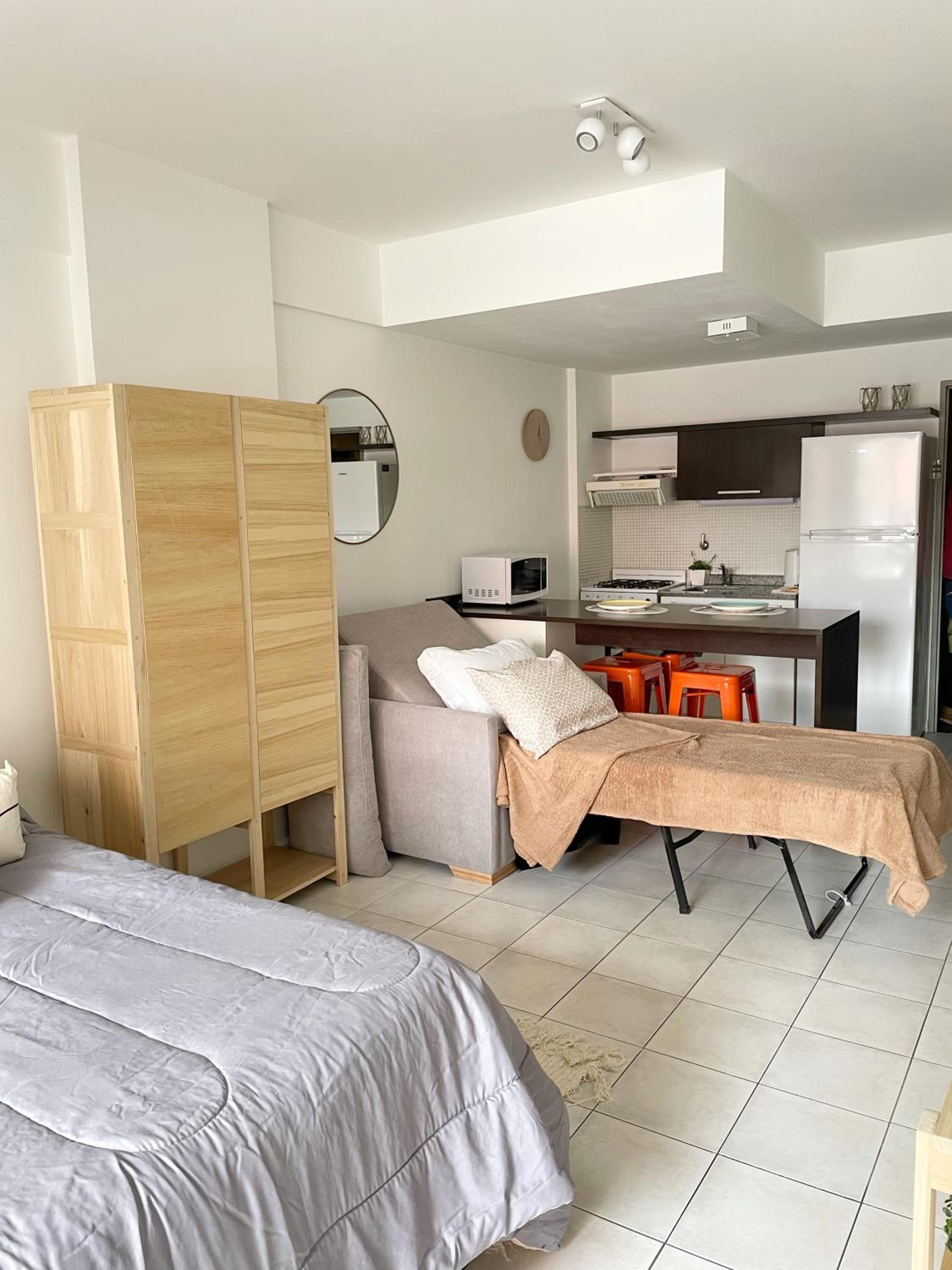 MOVISTAR ARENA - Departamento moderno, cómodo, luminoso - Hasta 3 huéspedes - Villa Crespo