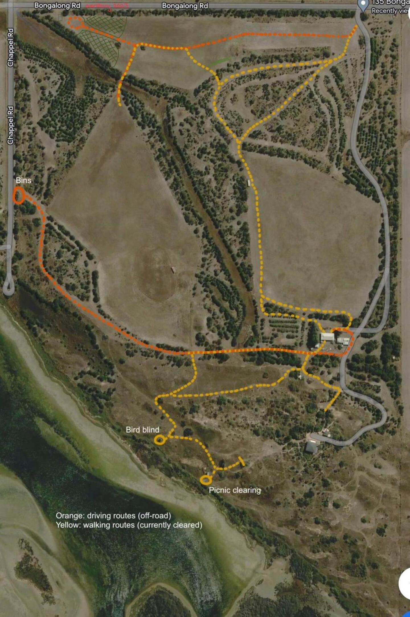 The Swans Cottage - Walking Path To Bird Blind