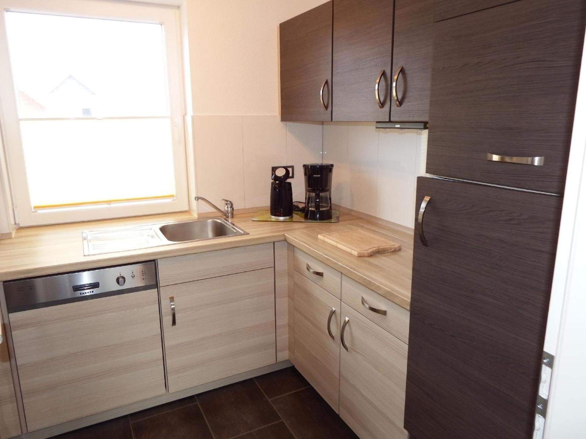 Moderne Ferienwohnung Mit Südbalkon Und Strandkorb