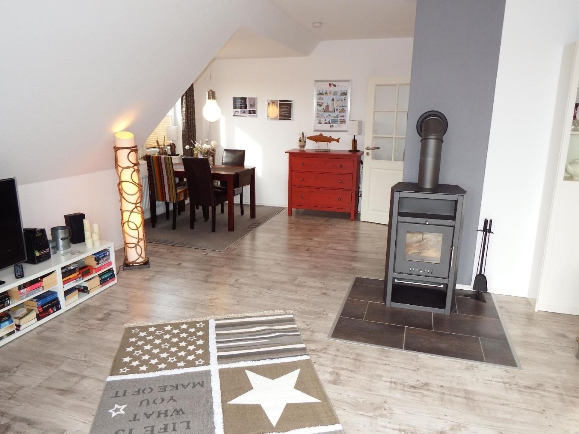 Moderne Ferienwohnung Mit Südbalkon Und Strandkorb