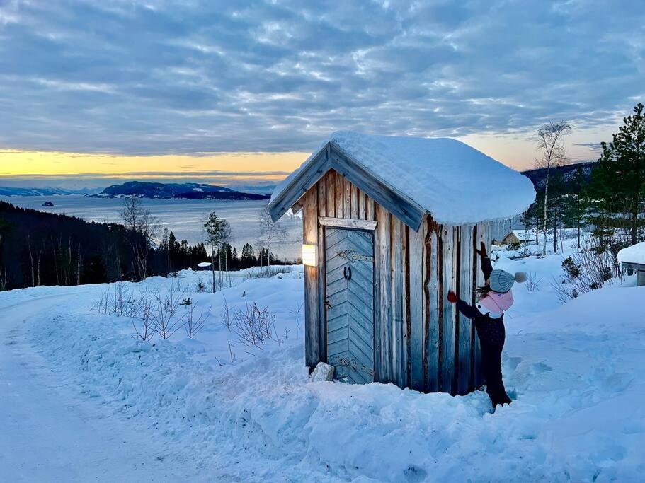 Fjord-Holiday-Lodge mit atemberaubendem Panorama