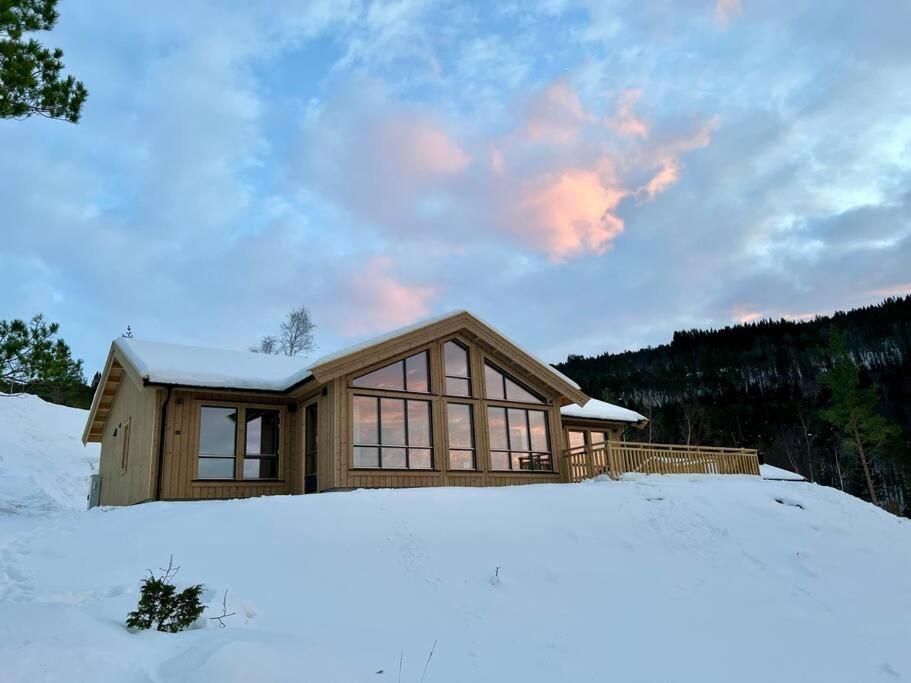 Fjord-Holiday-Lodge mit atemberaubendem Panorama