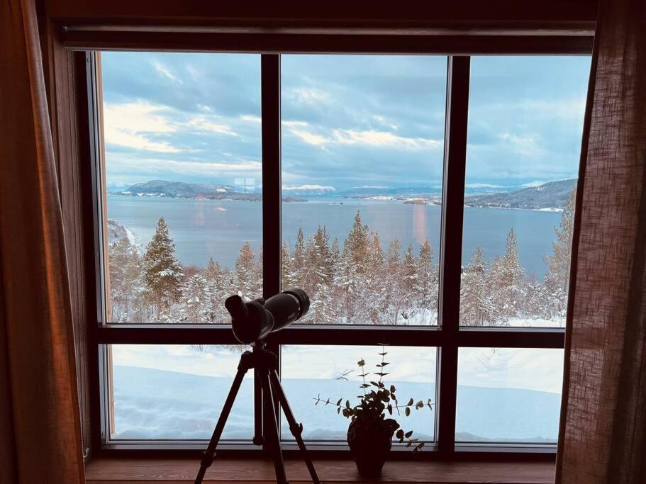 Fjord-Holiday-Lodge mit atemberaubendem Panorama