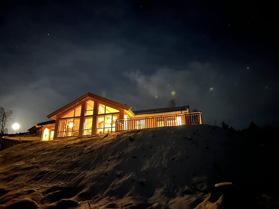 Fjord-Holiday-Lodge mit atemberaubendem Panorama