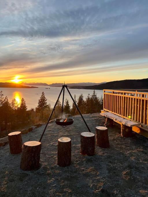 Fjord-Holiday-Lodge mit atemberaubendem Panorama