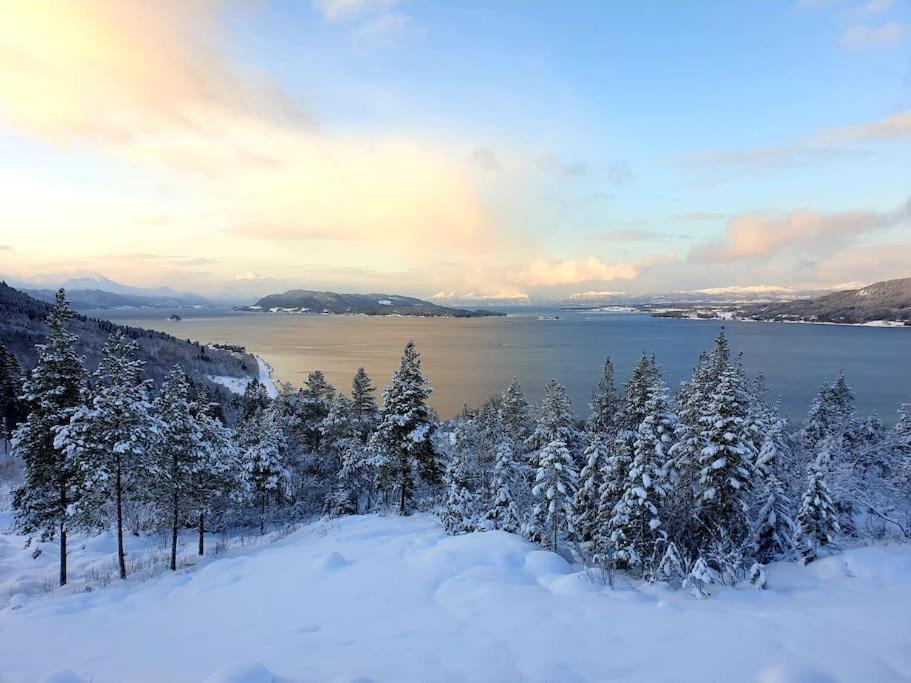 Fjord-Holiday-Lodge mit atemberaubendem Panorama