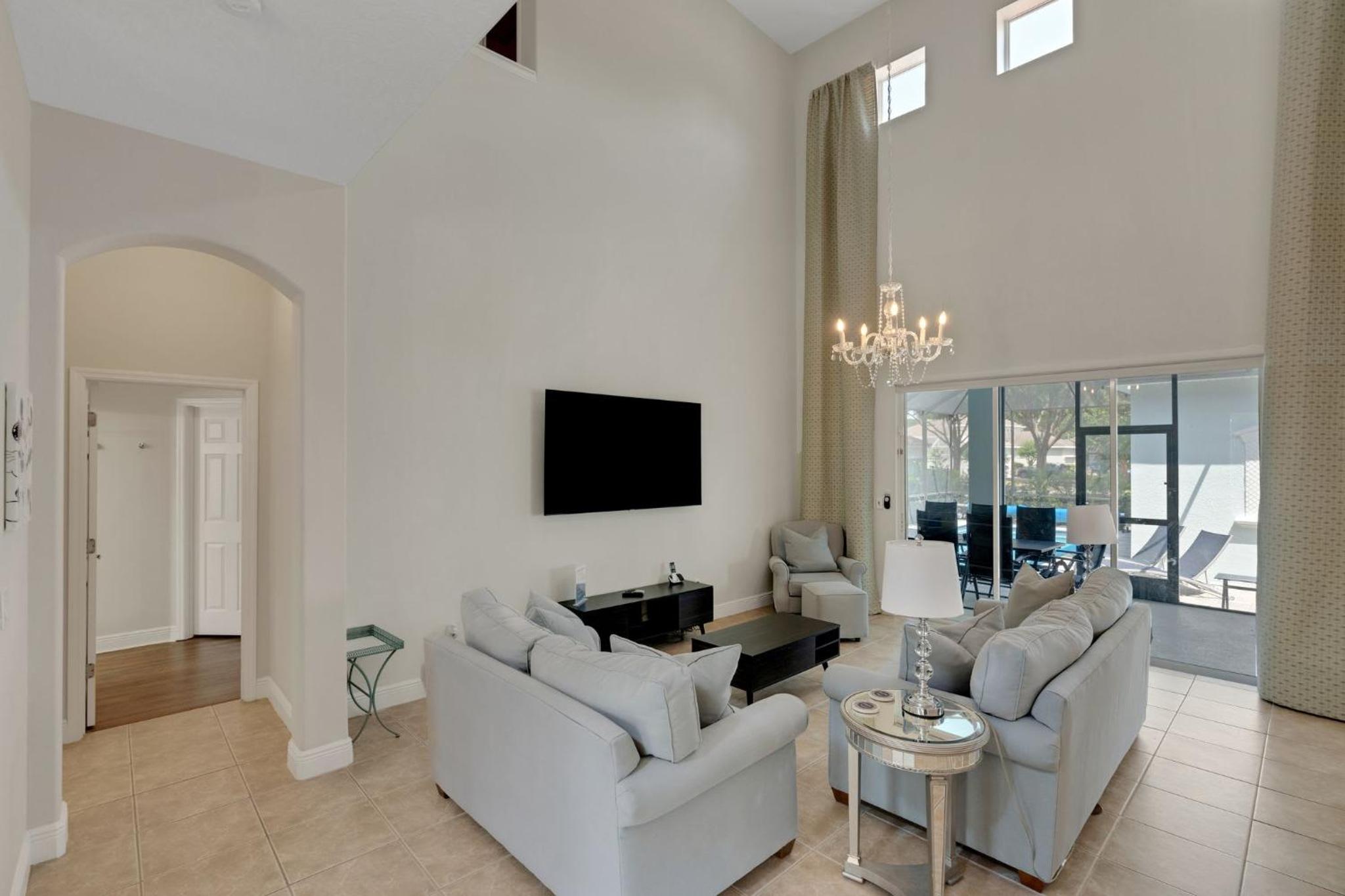 Gorgeous 5Bed Pool Home with Spa in Reunion-1223MS view 4