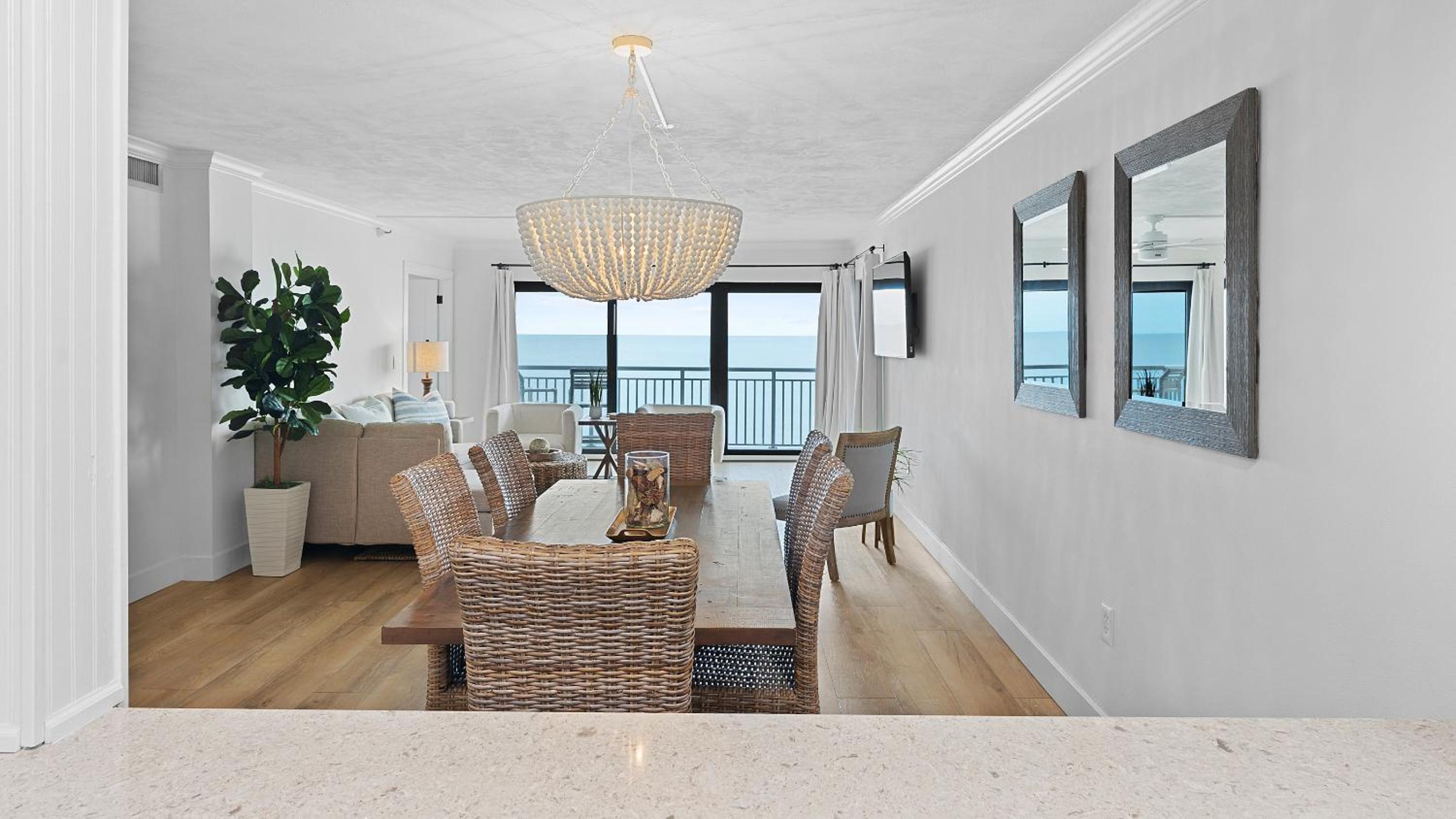Spectacular views from this oceanfront property located on the no-drive beach!
