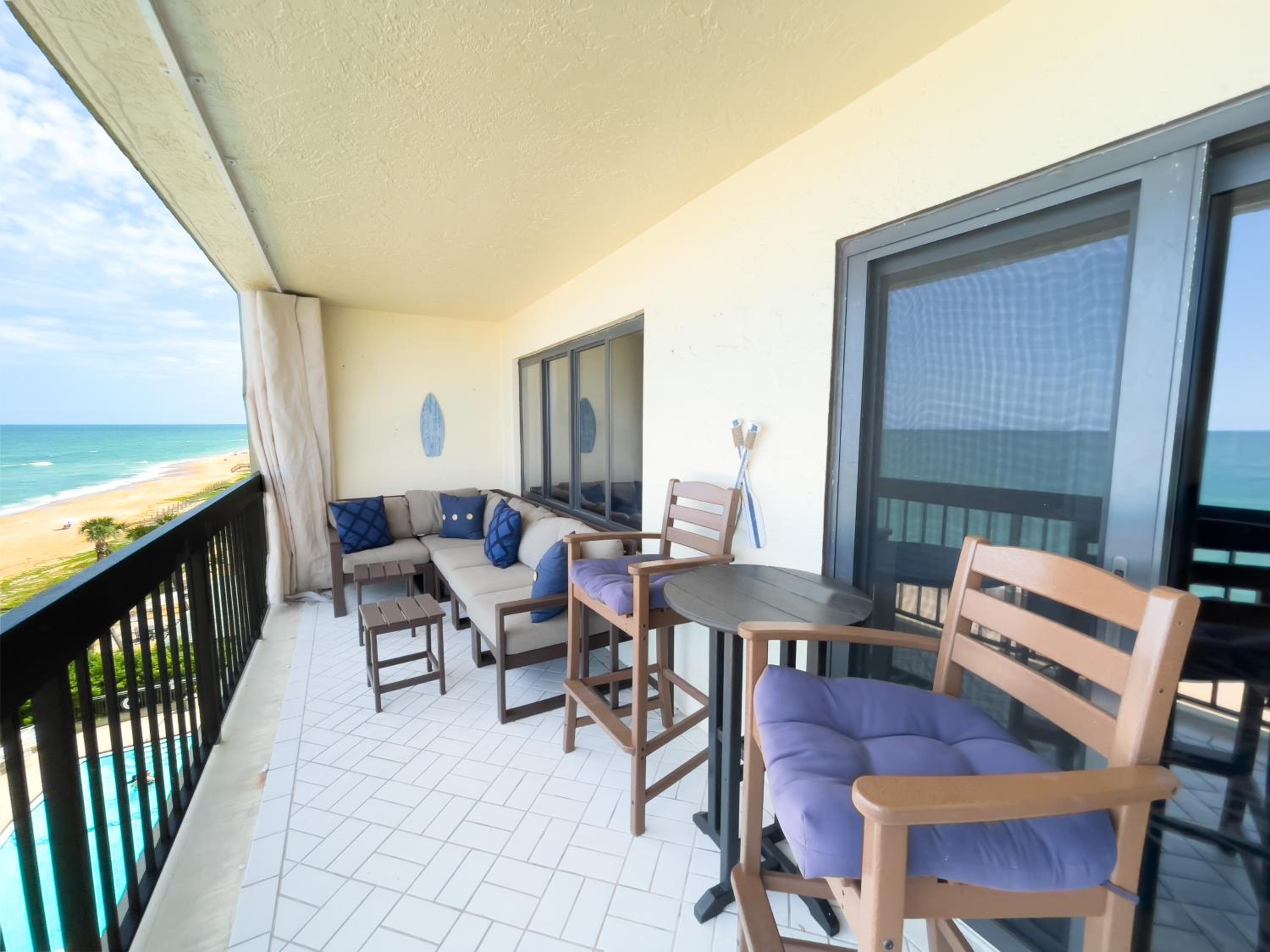 Luxury, Direct Oceanfront Unit and Balcony, Northeast Corner, Heated Pool, Garage Parking