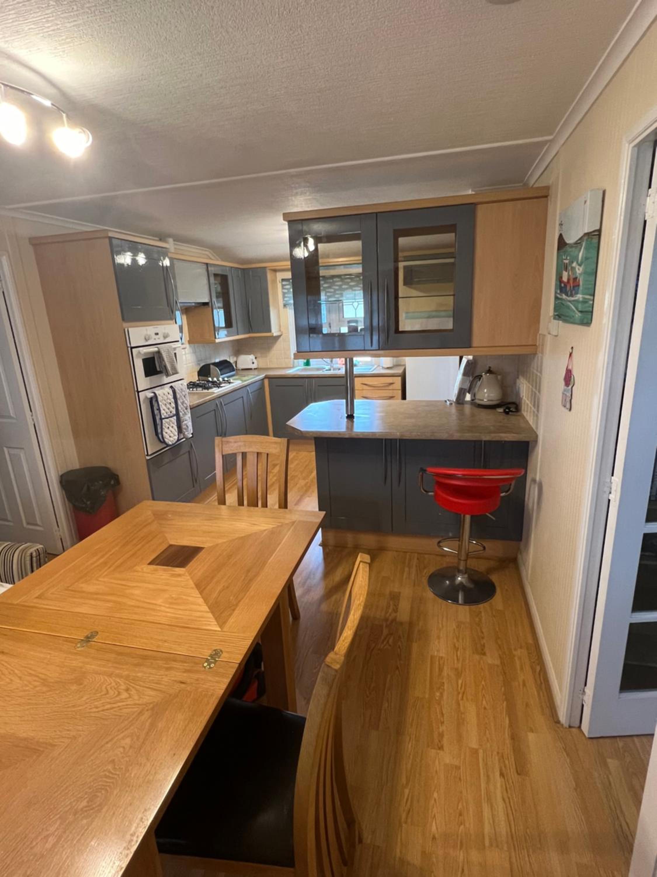 Luxury spacious lodge on Trimingham house caravan park, near Cromer and Mundesley view 3
