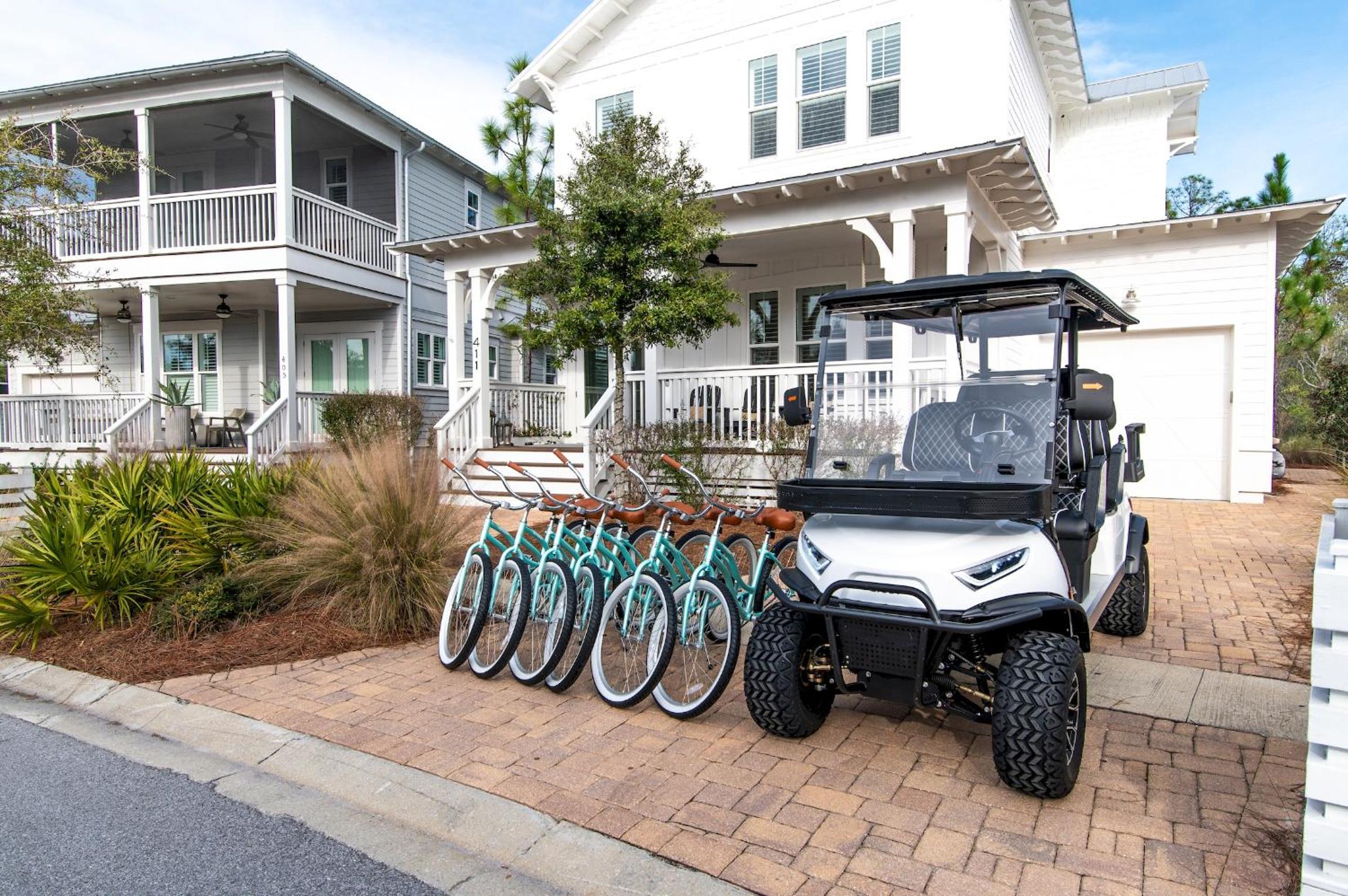 Beaches Be Crazy at NatureWalk 30A New 6-Seat Golf view 2