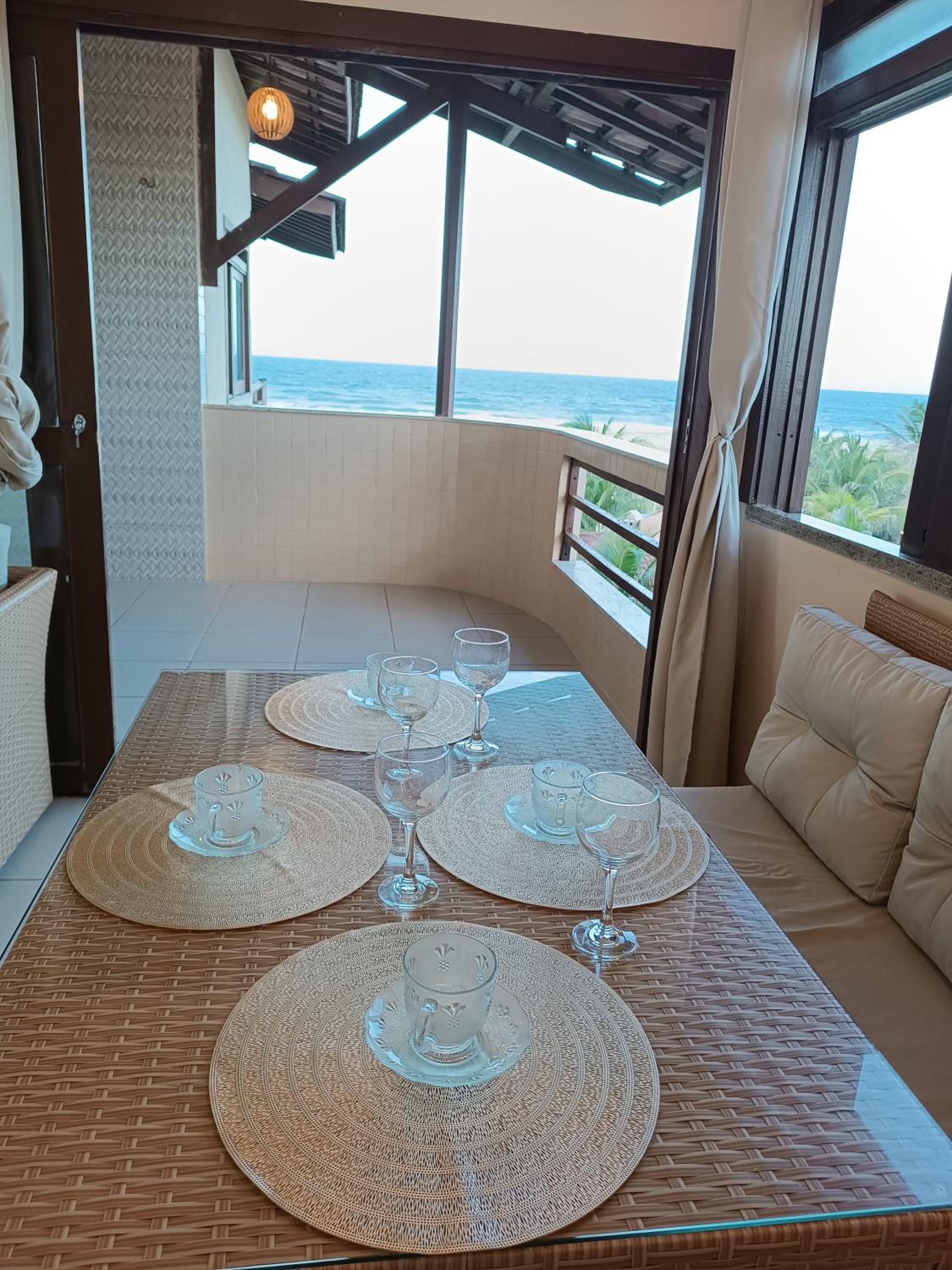 Flat Malua - Apartamento Pé Na Areia Com Vista Mar Taíba-CE