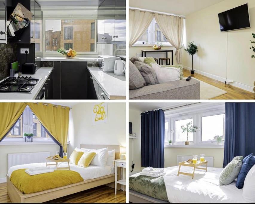 Entire 2 bed 1 bath apartment Birmingham city centre UK view 2