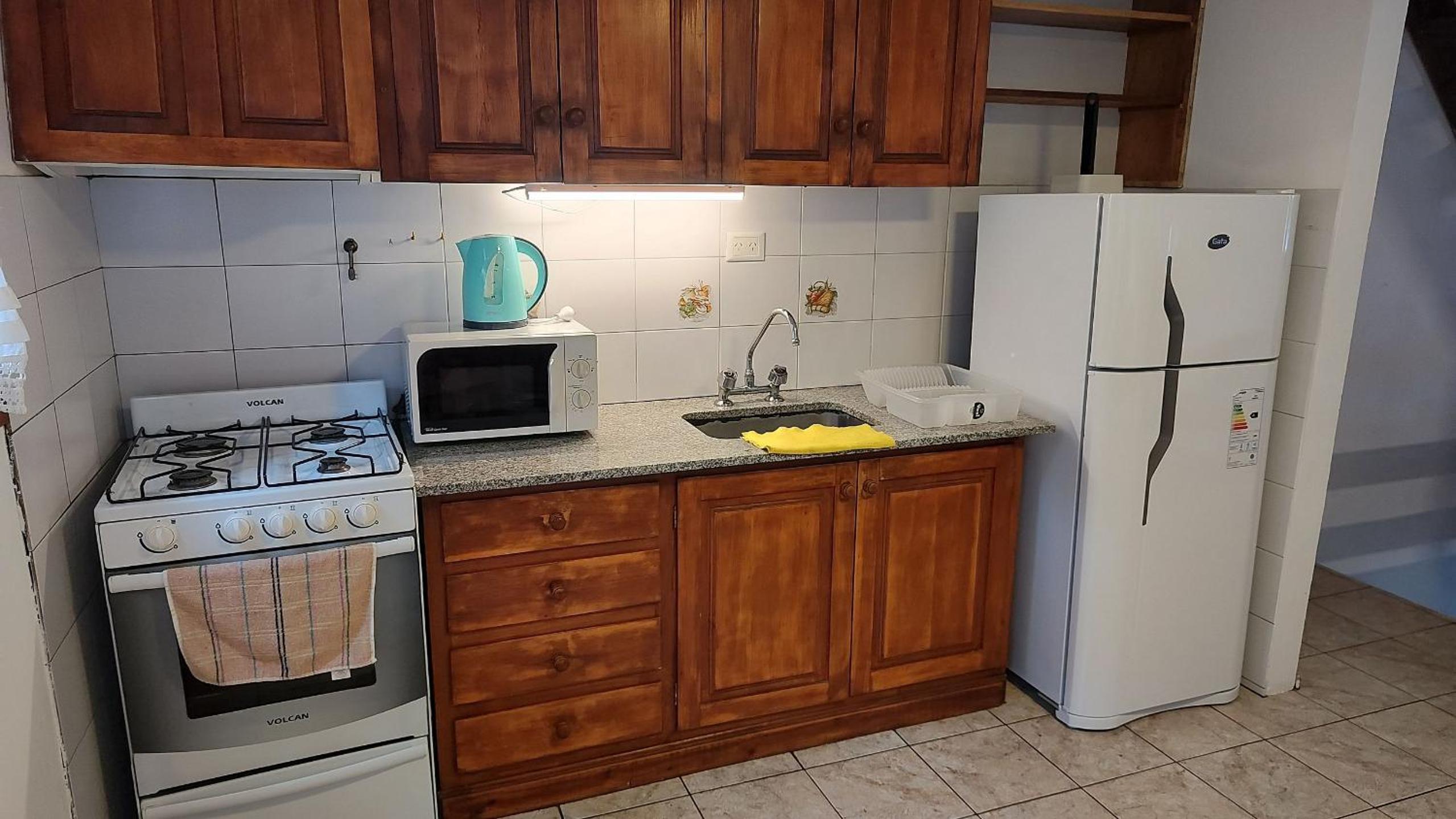 Triplex para 8 en el centro totalmente equipado