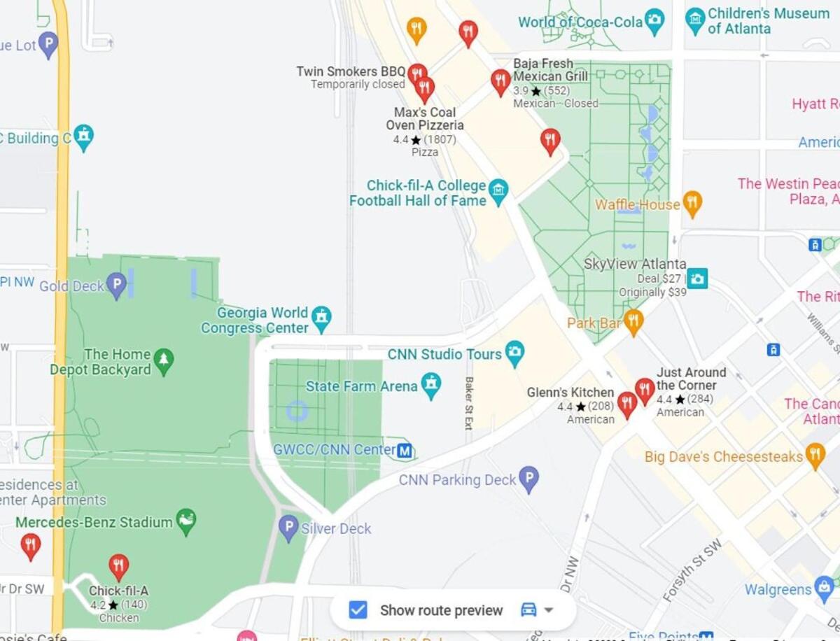 3BDR-Downtown atlanta-2 min to merc stadium