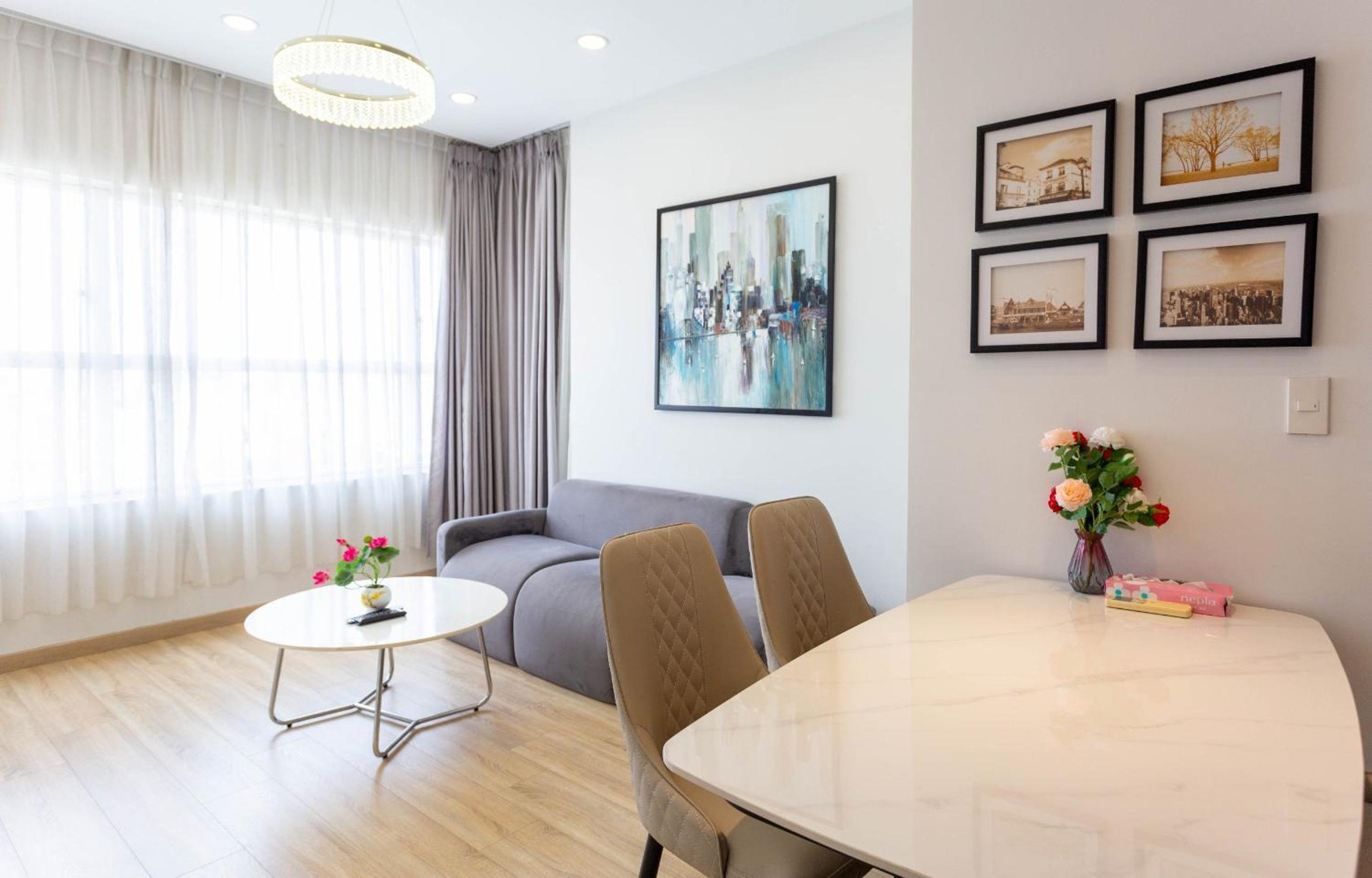 Sunrise City 1 phòng ngủ có thể sử dụng hồ bơi miễn phí