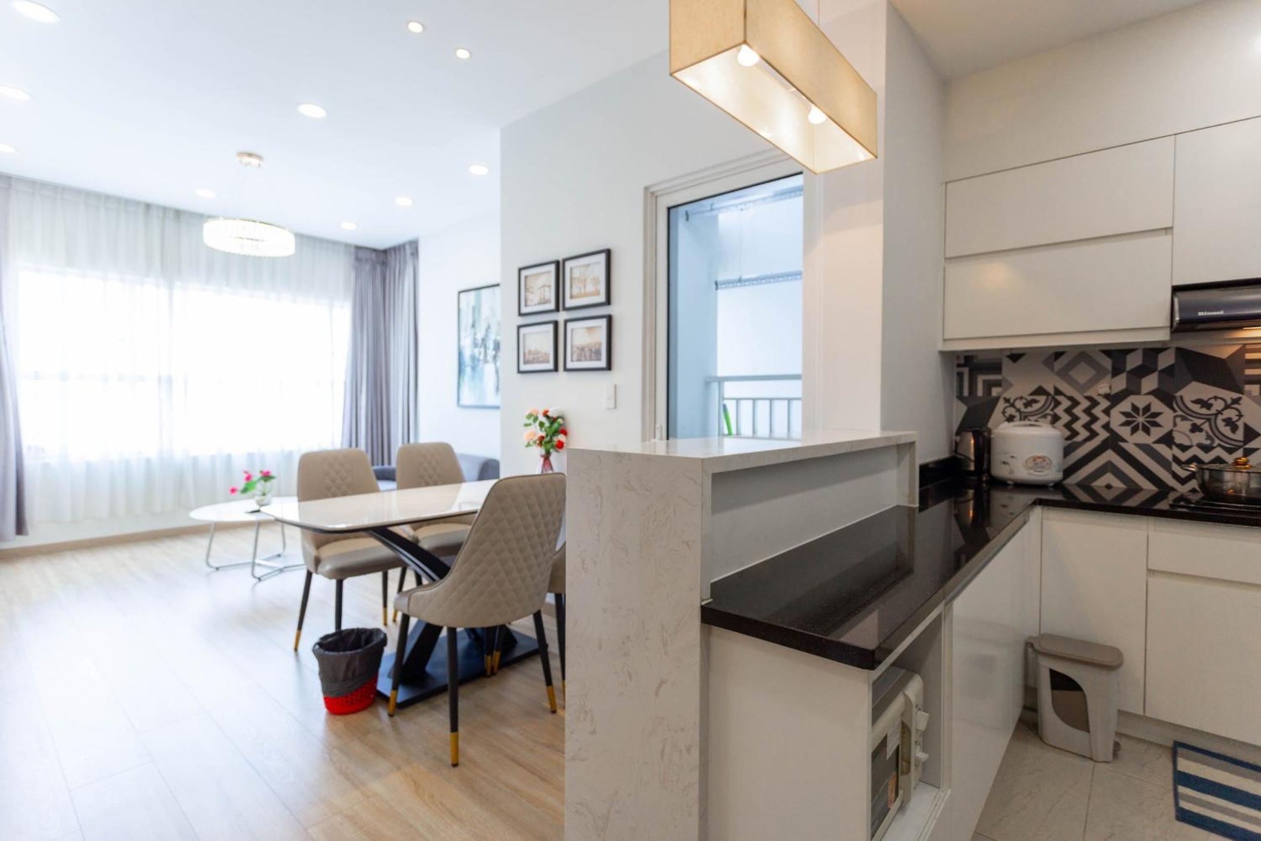 Sunrise City 1 phòng ngủ có thể sử dụng hồ bơi miễn phí