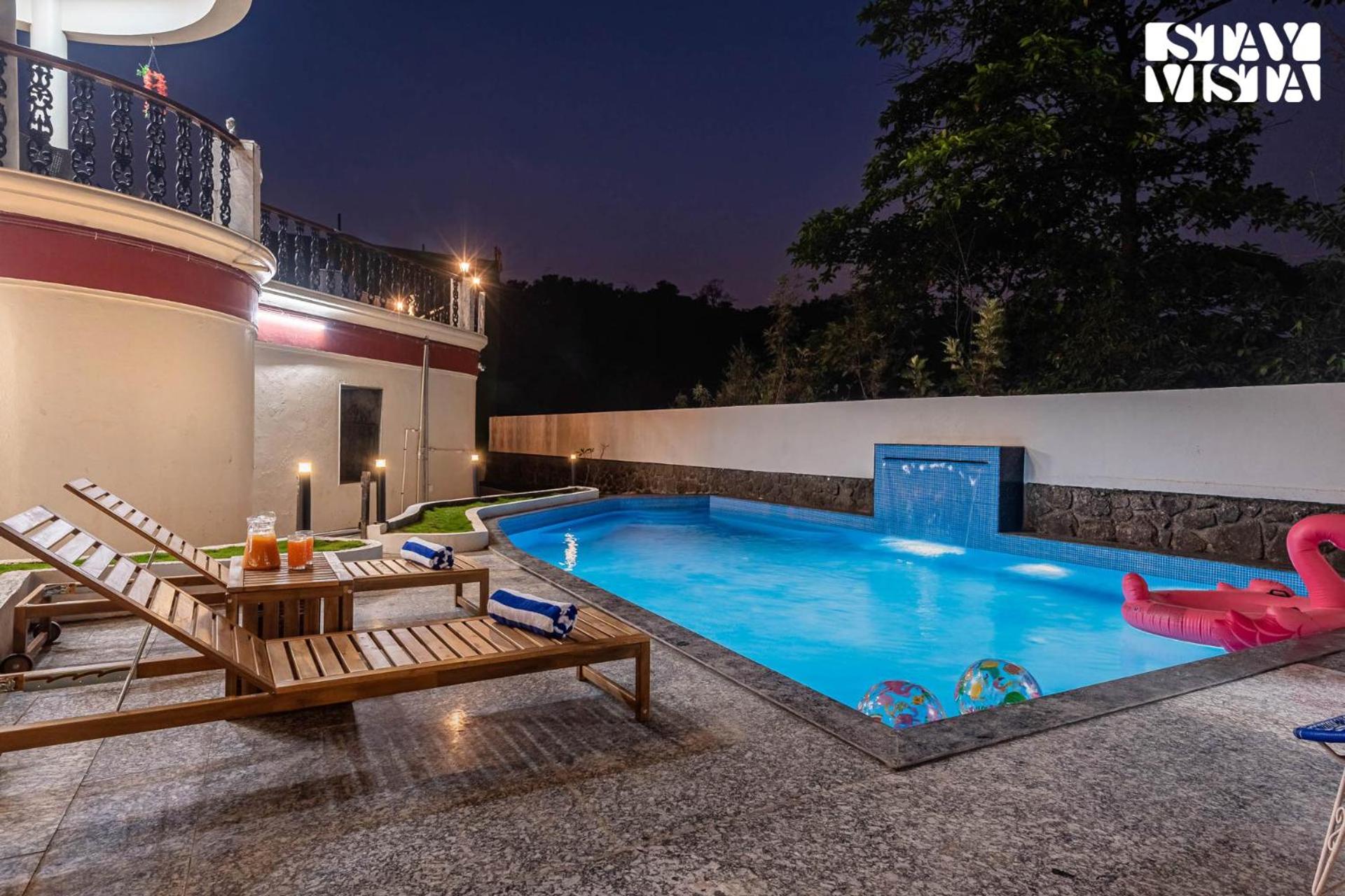 StayVista's Hillside Serenity - Hill-view villa with Outdoor pool, Bar, Spacious lawn, and Indoor & Outdoor activities view 2