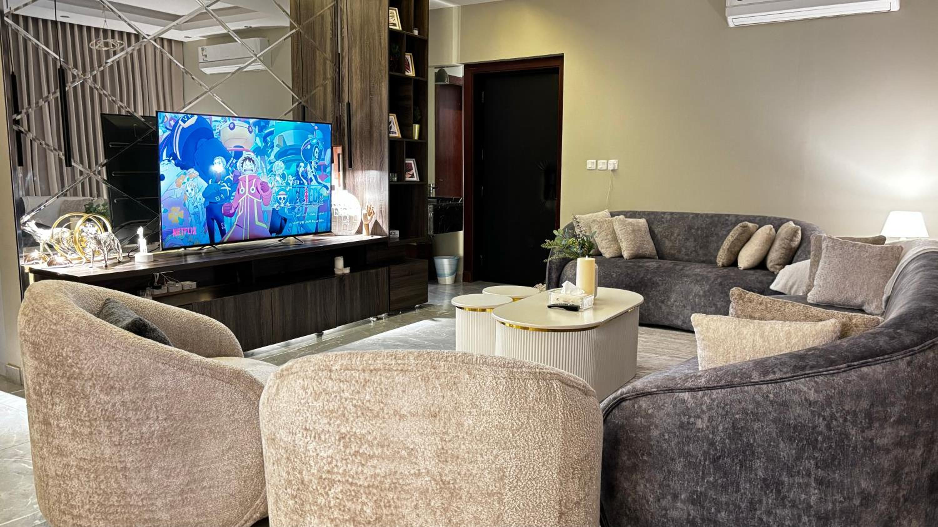 Cozy Apartment of Two bedrooms and a living room