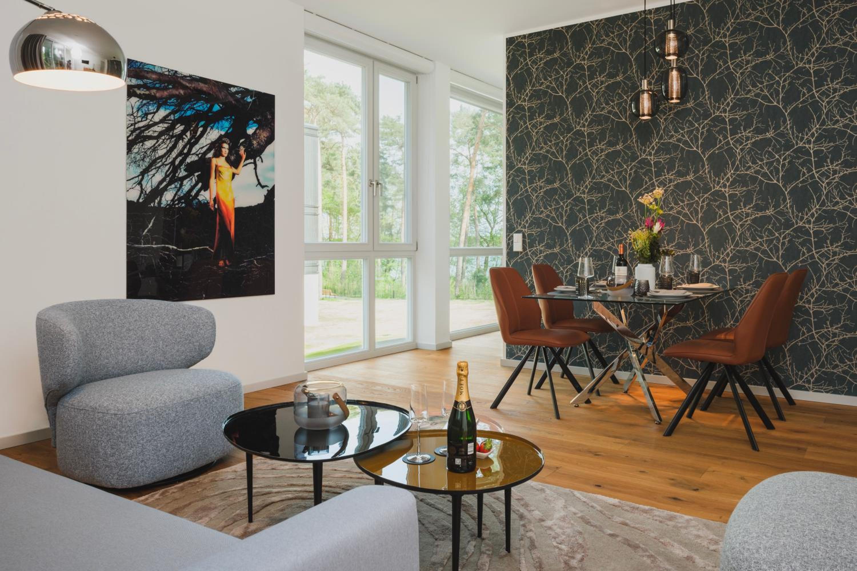 Marina Apartment SeeFlair Saarow mit Pool & Sauna