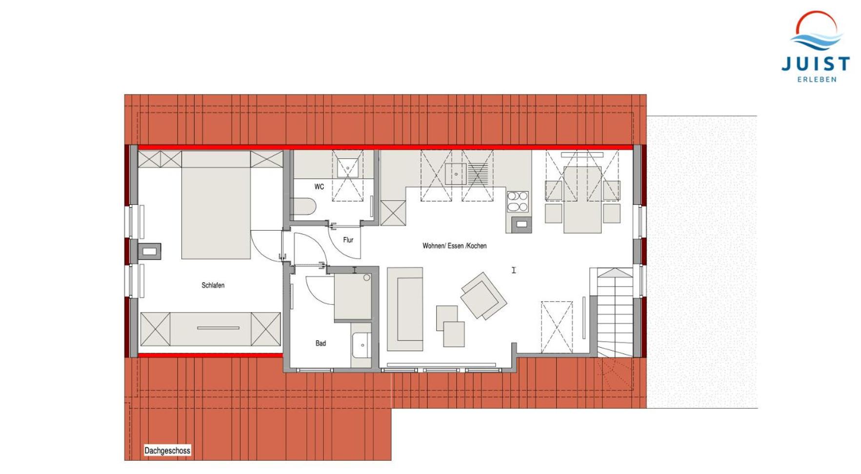 Haus Familienhafen 272 - Wohnung Leuchtturm