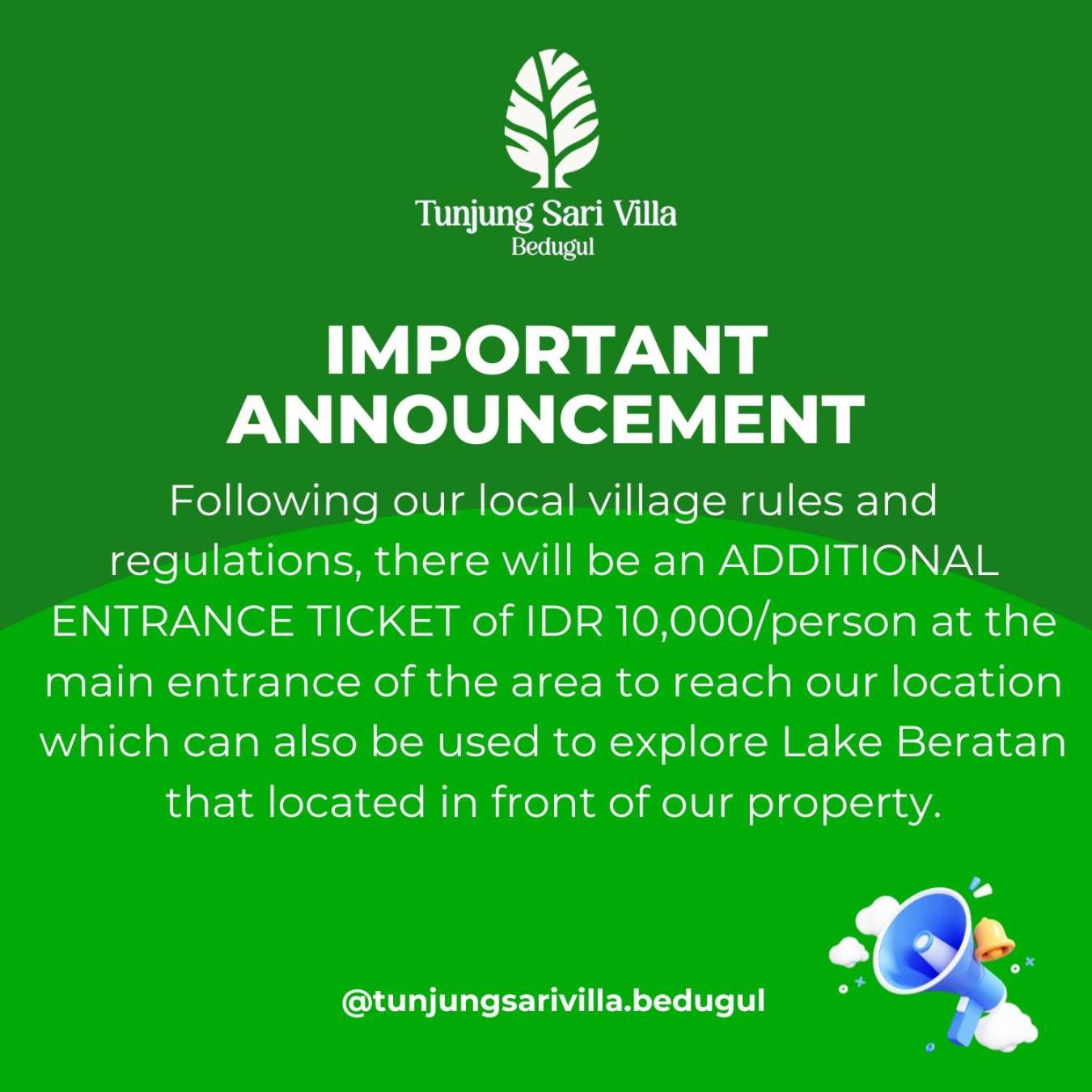 Tunjung Sari Villa Bedugul view 3
