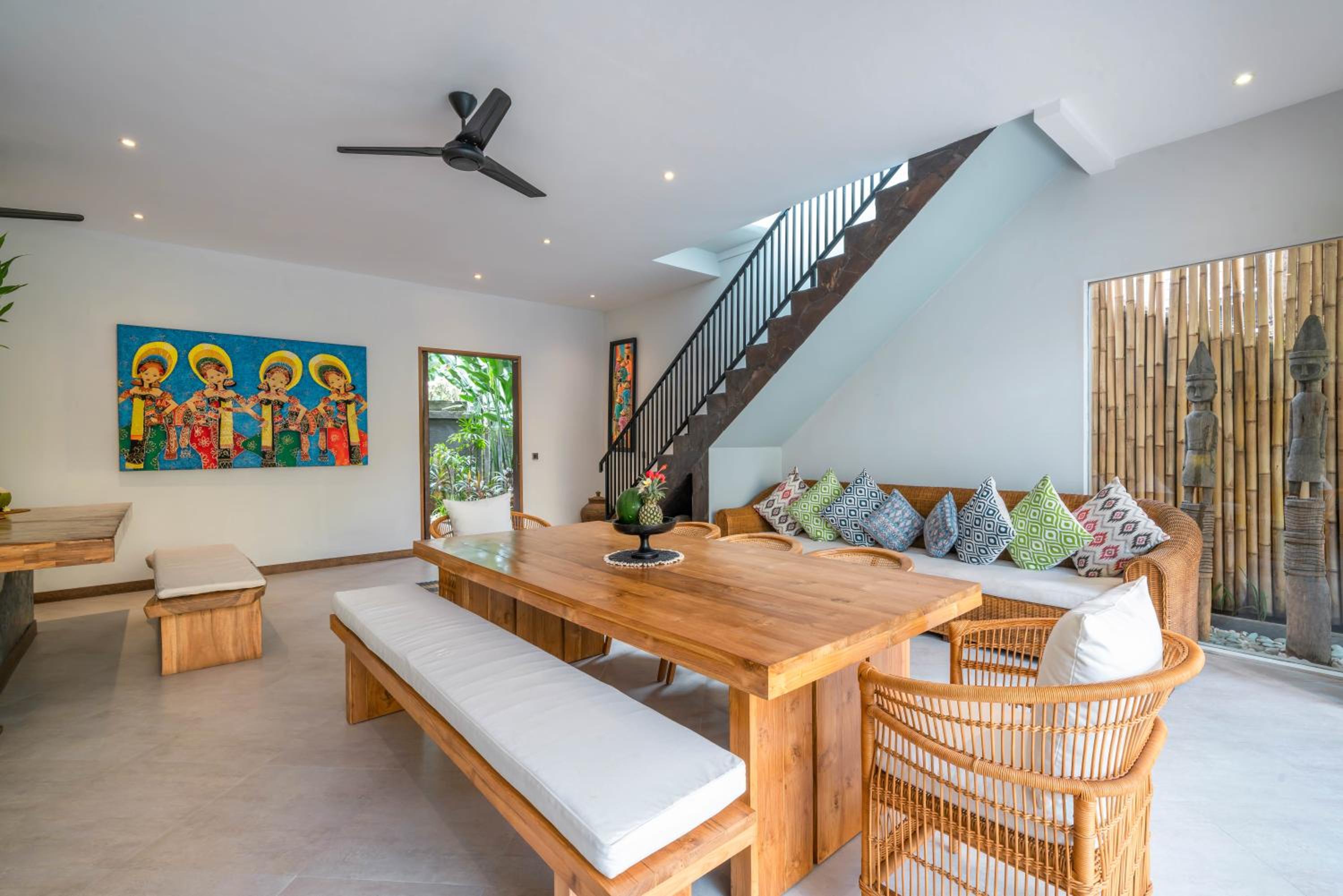Puri Aman - Unique & Lush 3BR Pool Villa - Next to Gigi Susu & Walk to Beach view 4