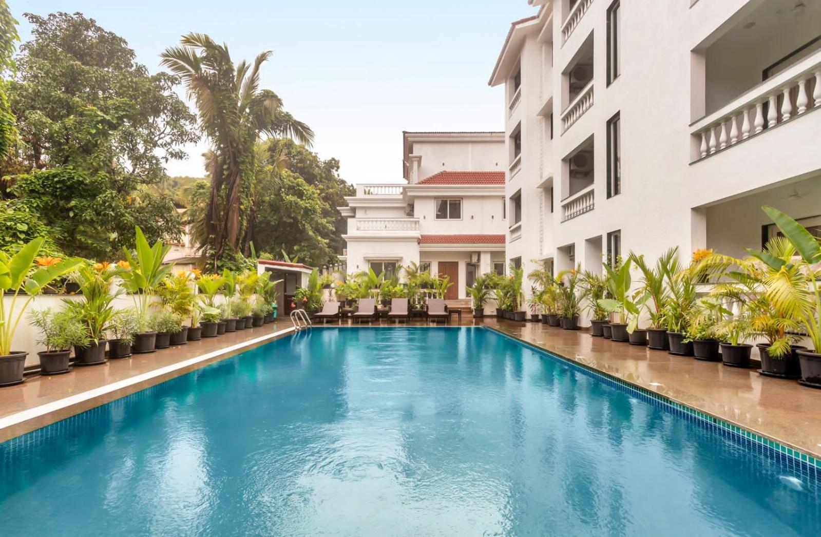 2bhk Shared Pool Apartments Opp Gunpowder Assgao By Masaya Stays