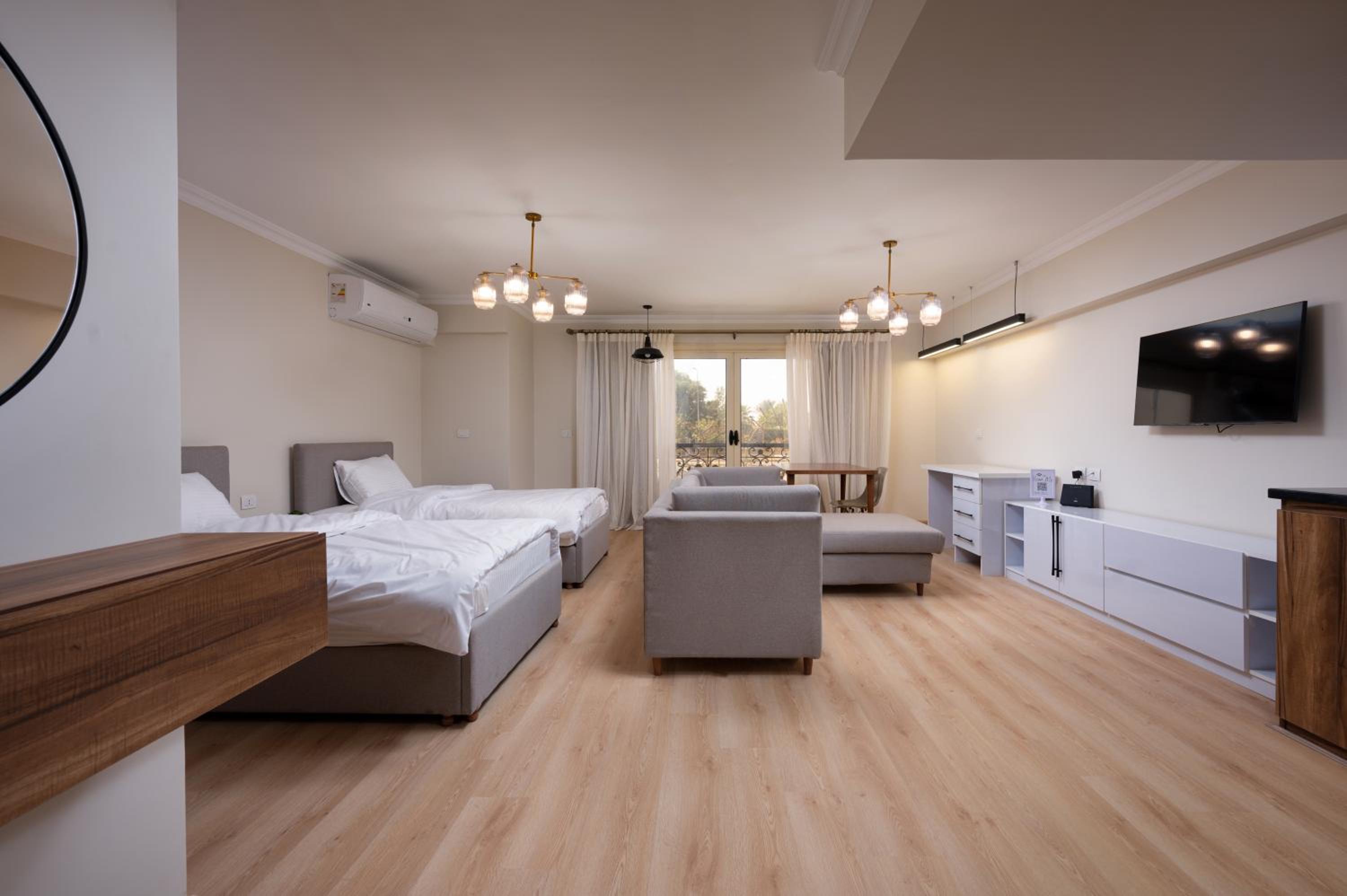 Belvira Residence - Self Check-in, Modern Studio Apartments in New Cairo