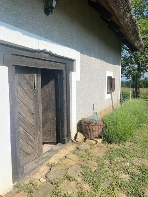 Nyuszifülház Ferienhaus im Weinberg mit Pool