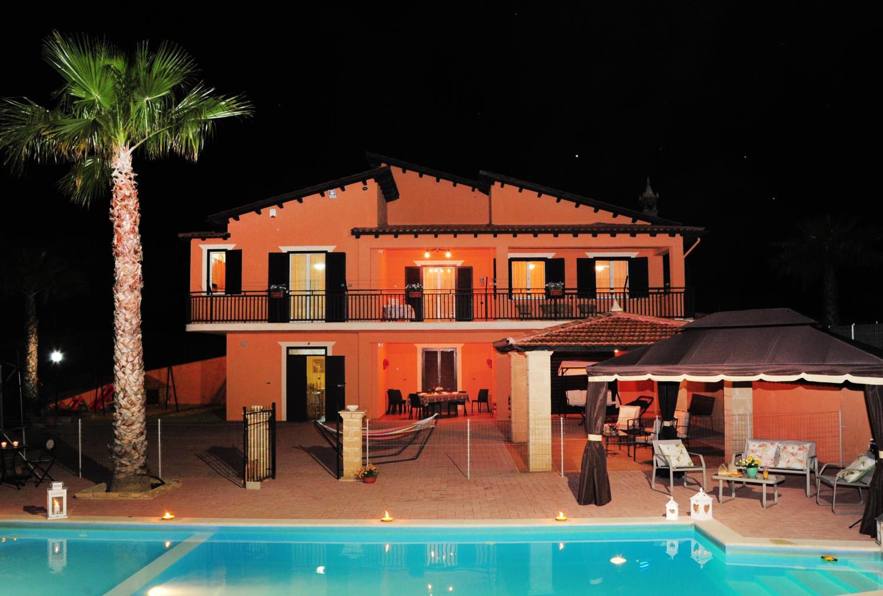 Villa Gioiosa Vacation in Sicily with private fenced pool & hydro-massage