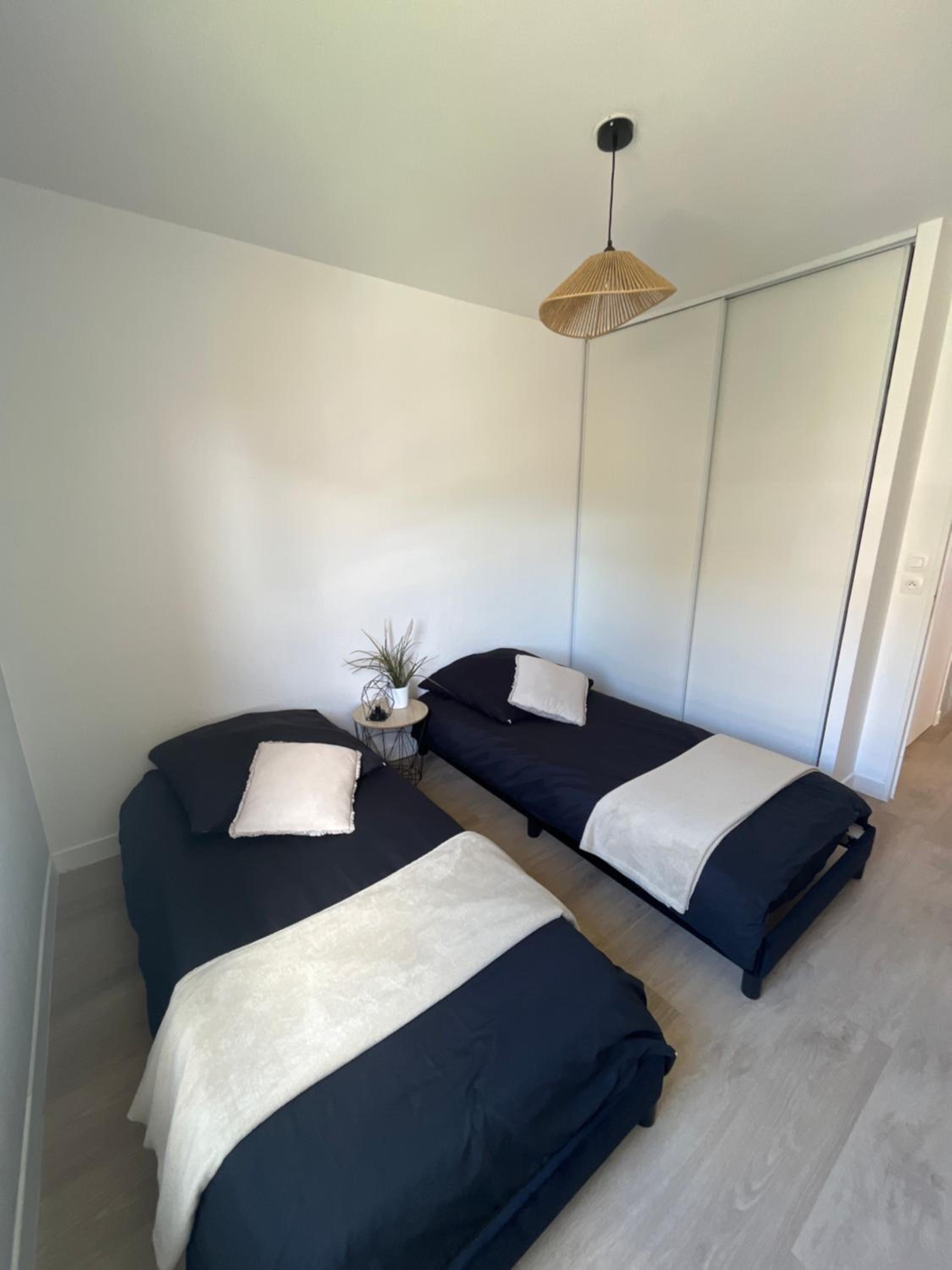 Appartement 2 chambres dans résidence avec piscine et parking