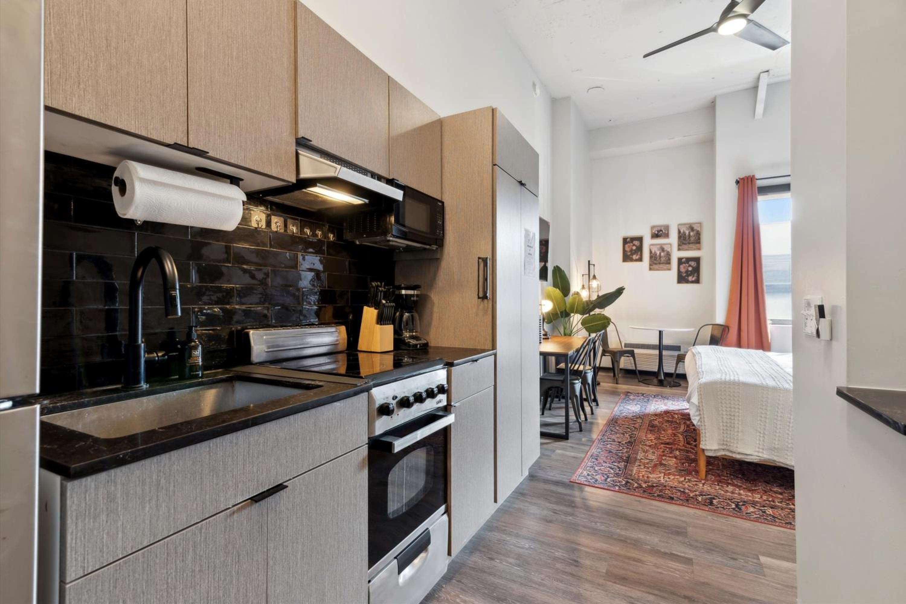 Large 3BR Apts & Studios, Gym, Game Room view 3