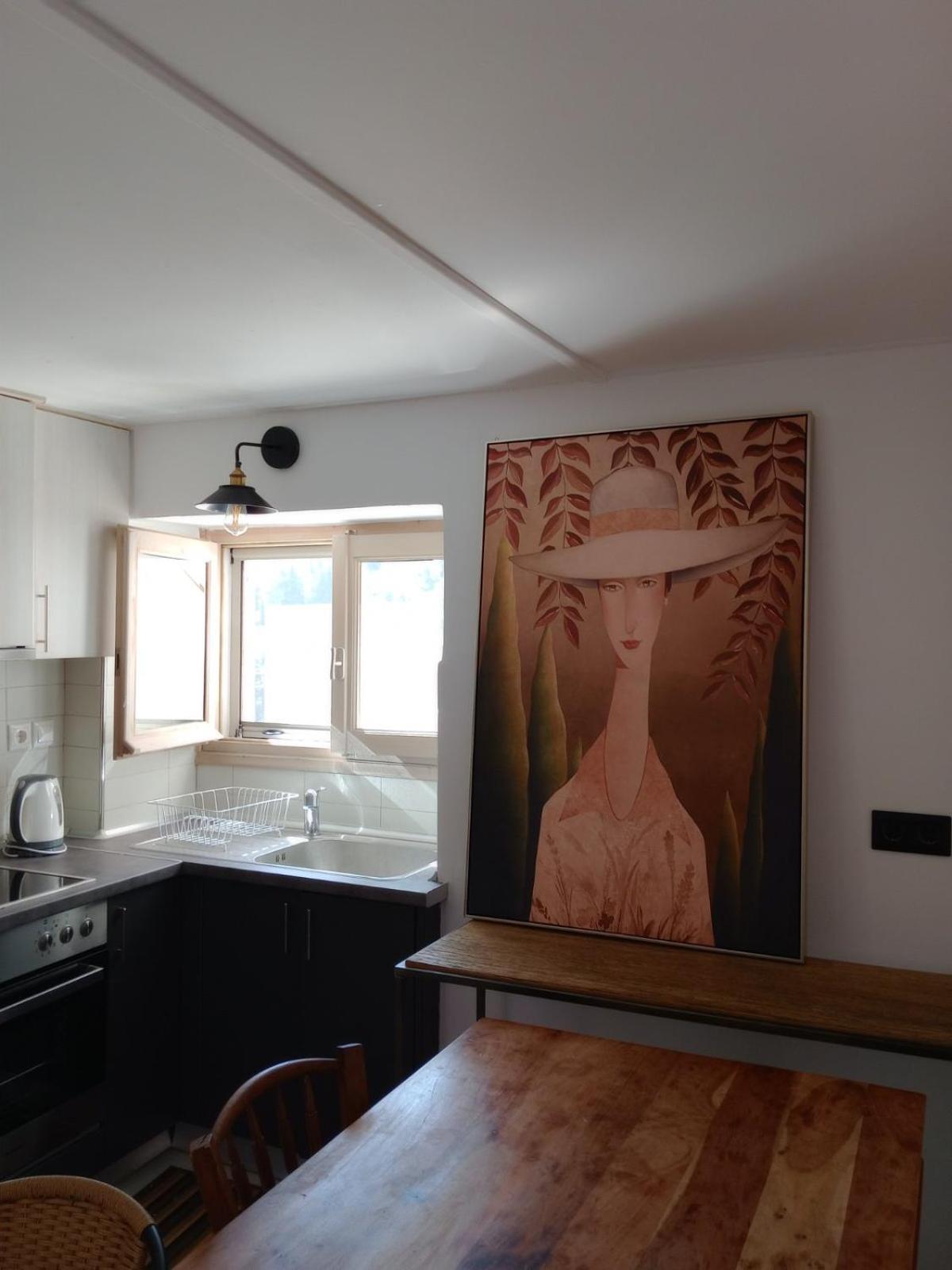 Akros-cottage on mountain- ground floor