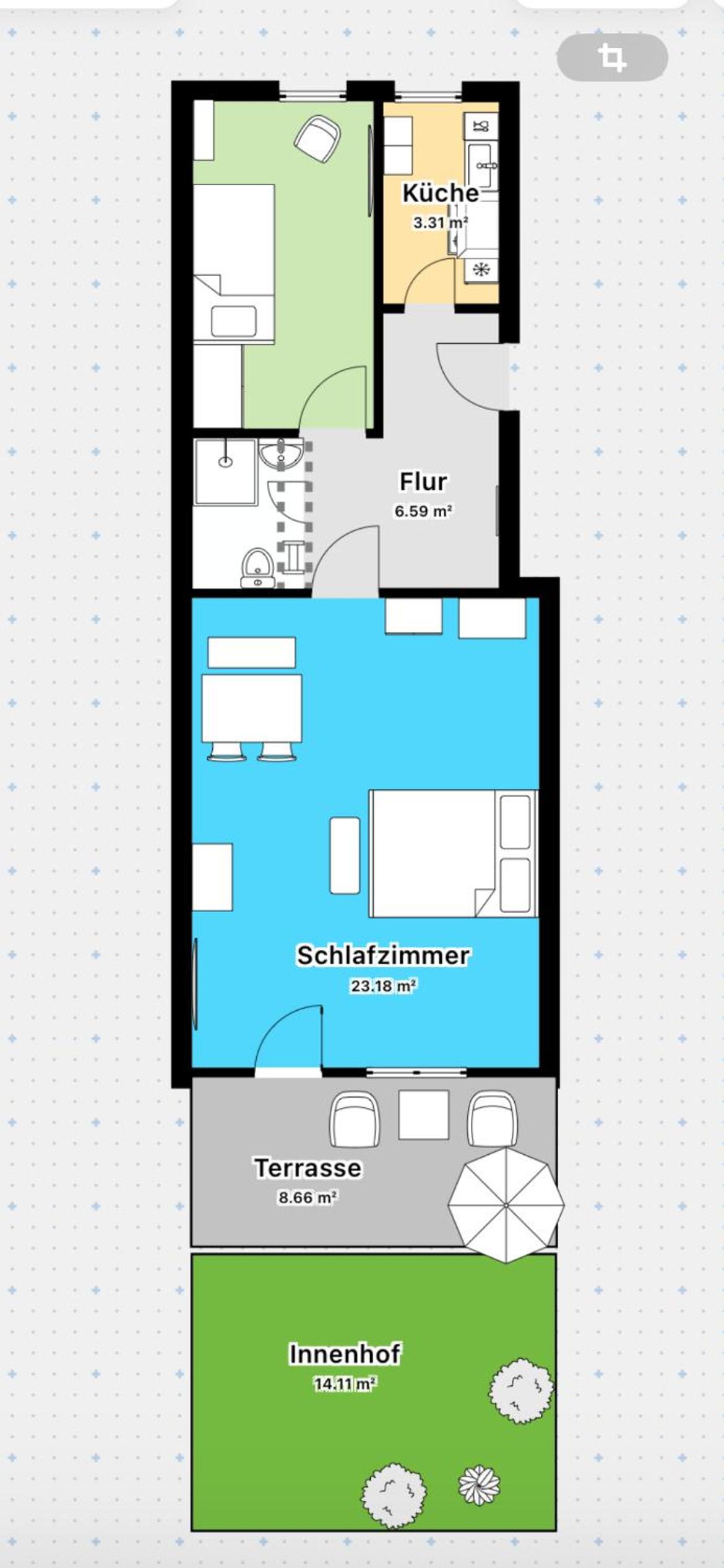 KATARINAS HOUSE mit 2 FeWo stilvoll, gemütlich & zentral Boxspringbett, Parkplatz, Balkon oder Garten