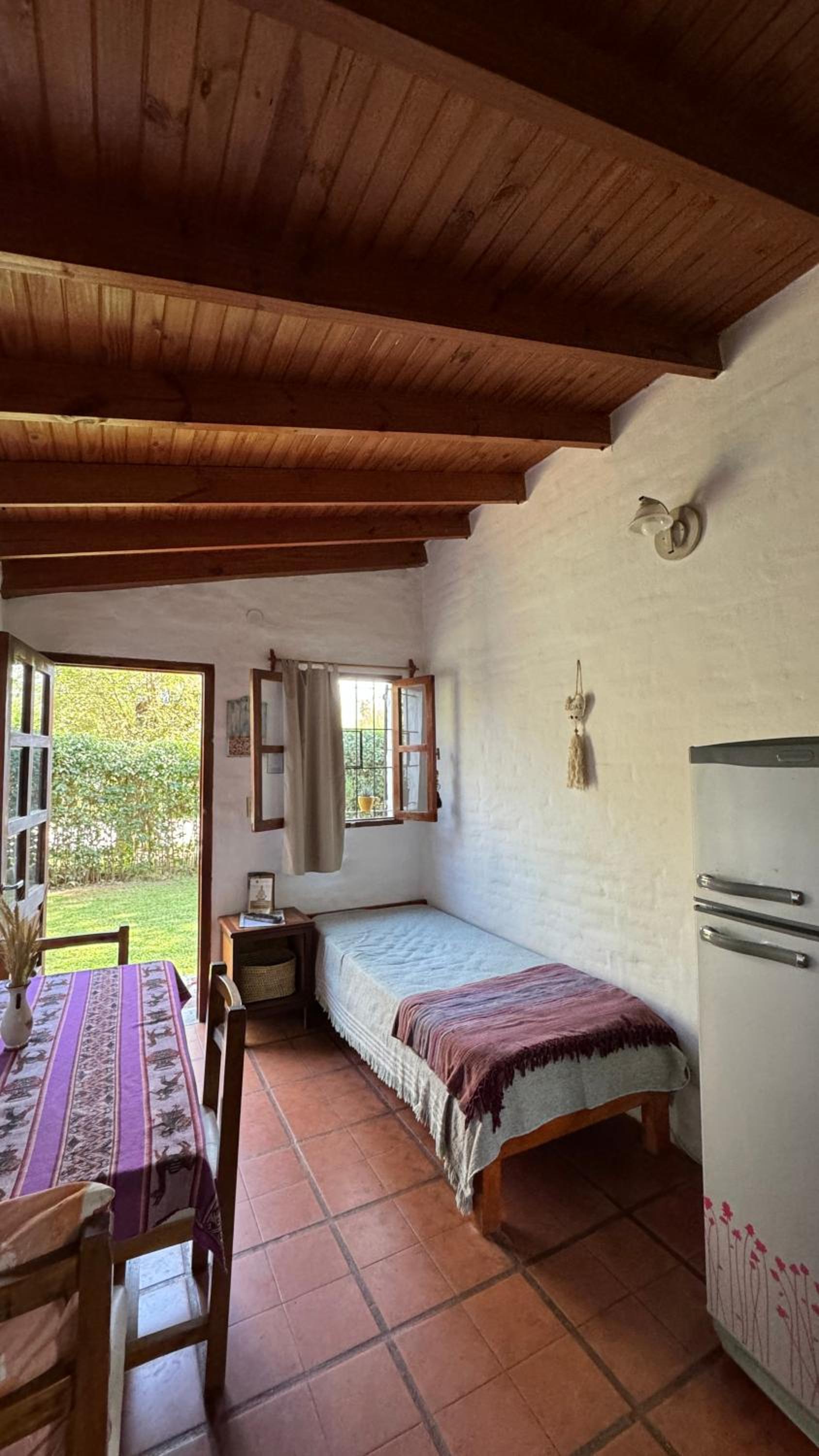 Casita Lavanda - cercana a plaza de Villa de las Rosas con patio y asador