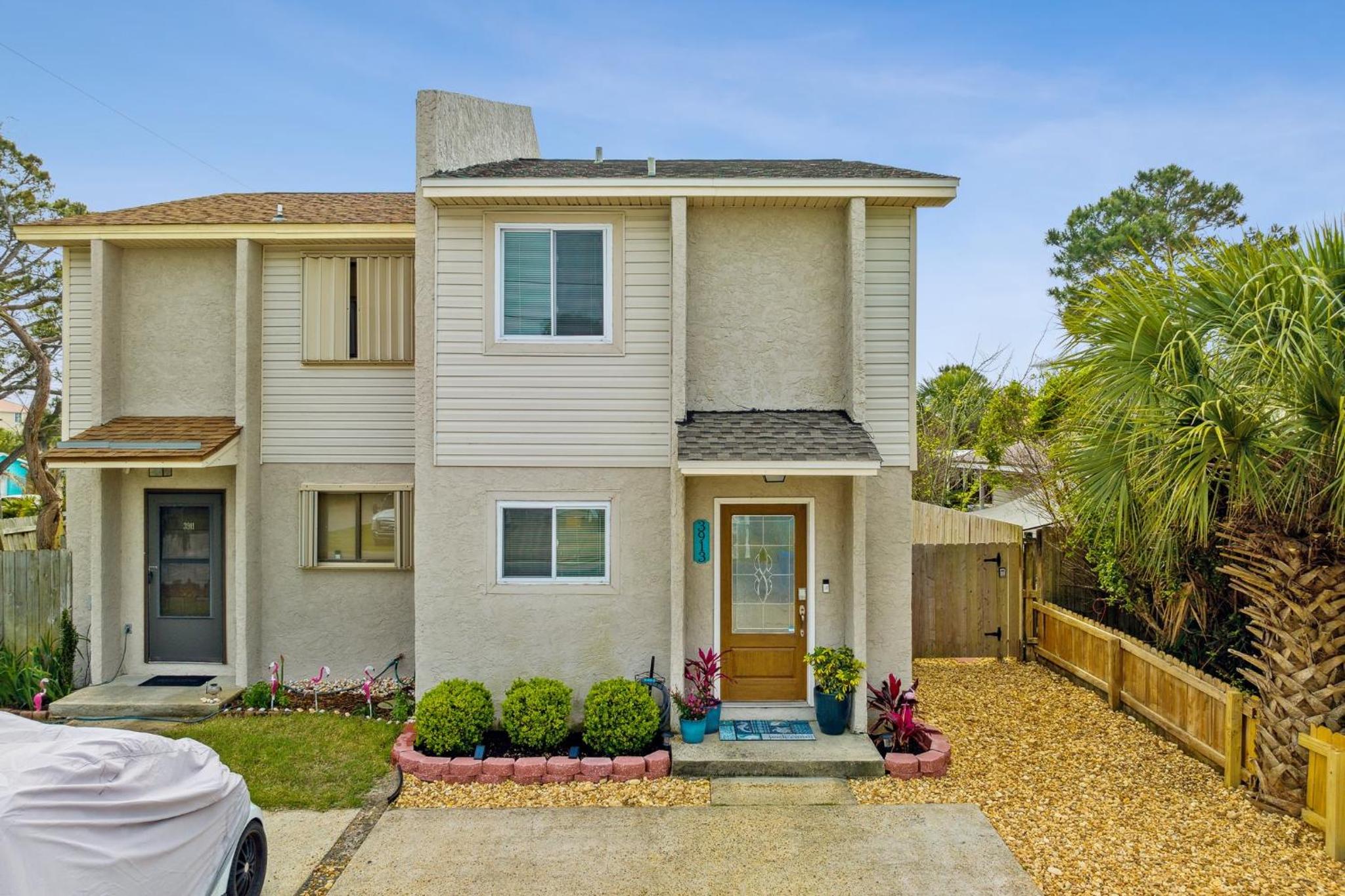 Walk to Beach, Private Beach Townhome, Backyard, Fire Pit, Shell Island & St Andrews State Park view 3